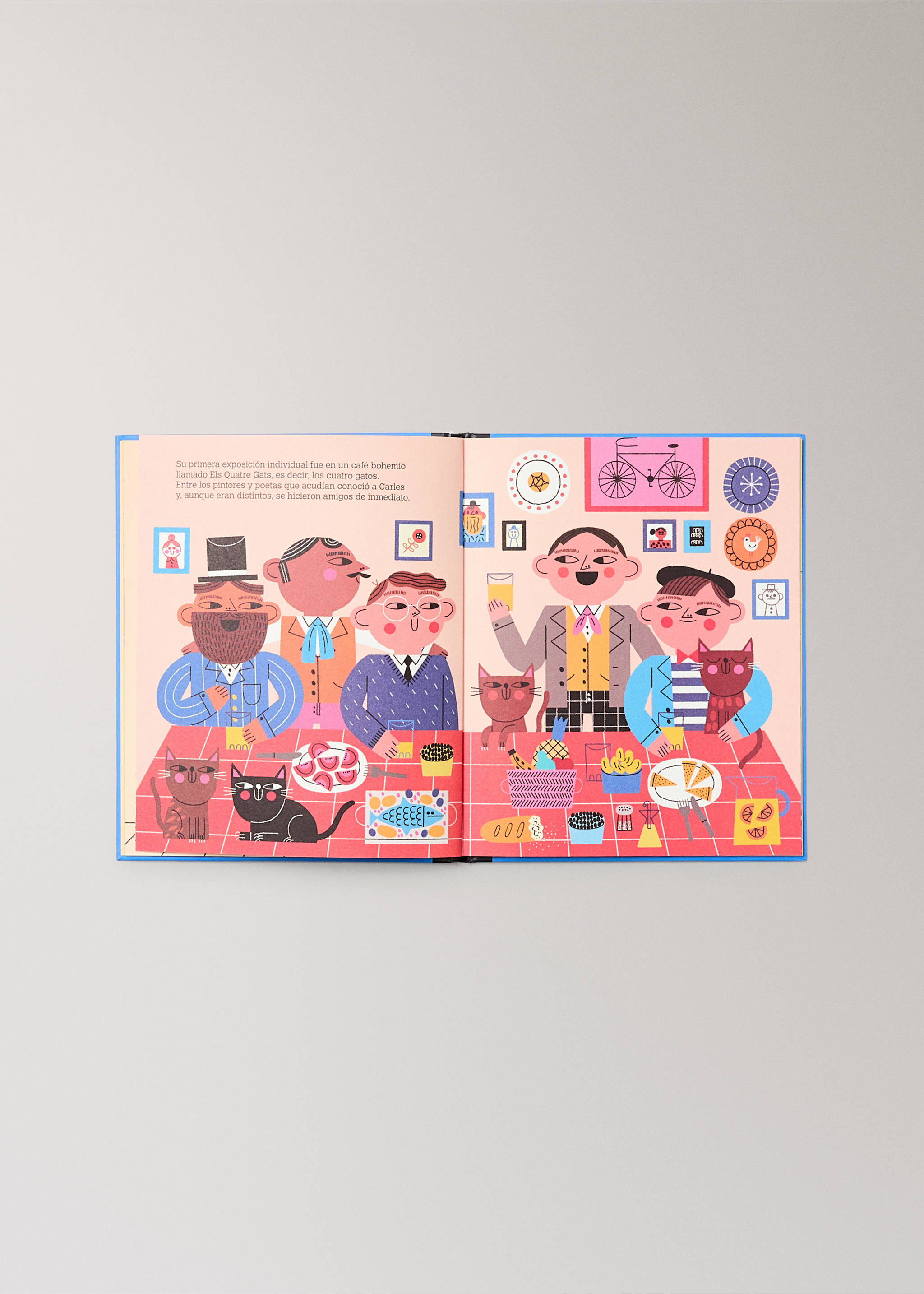 Llibre infantil Pablo Picasso - Detall de l'article 4, Blau nit. Ref: 27001364-00.