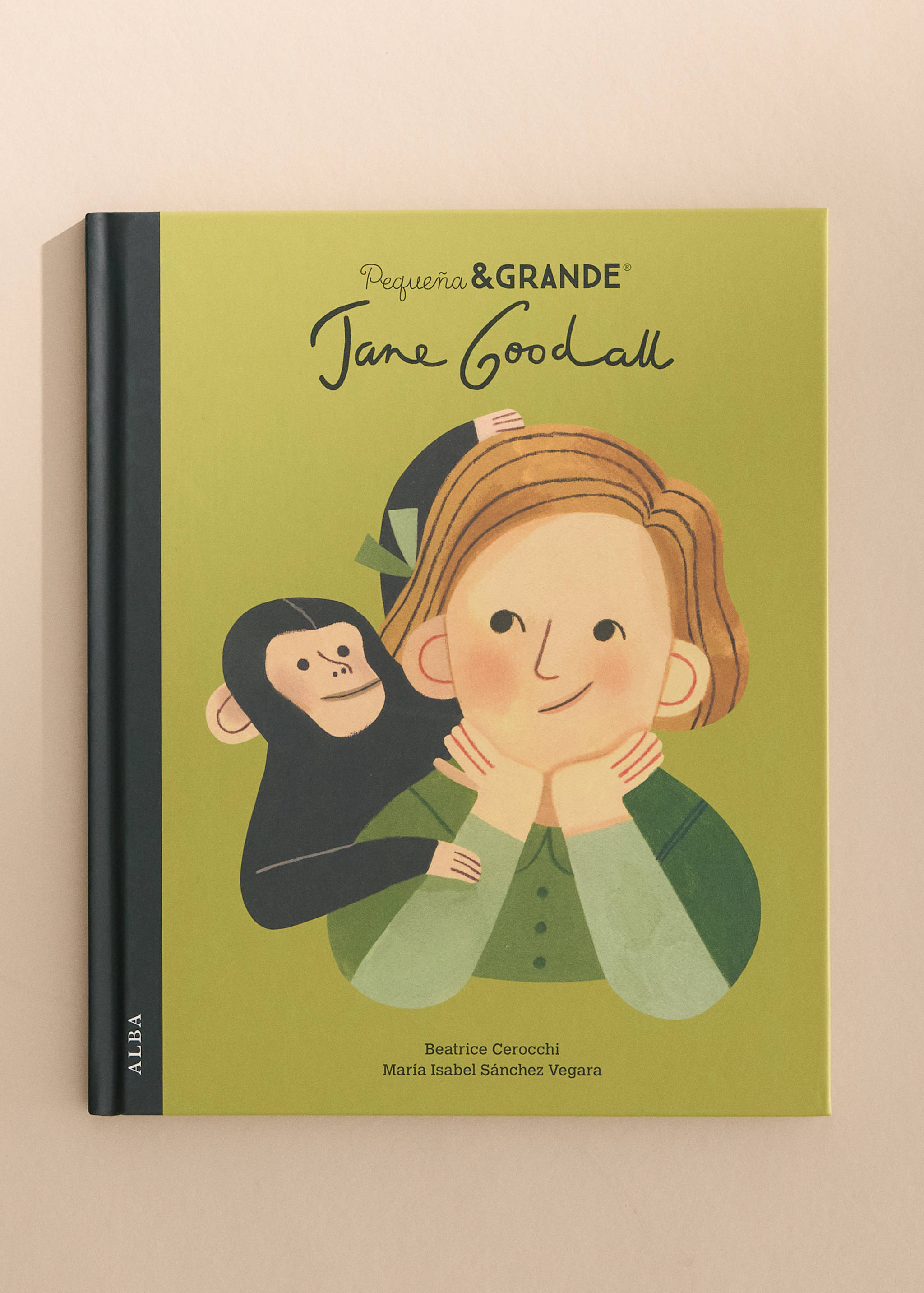 Libro infantil Jane Goodall - Plano general