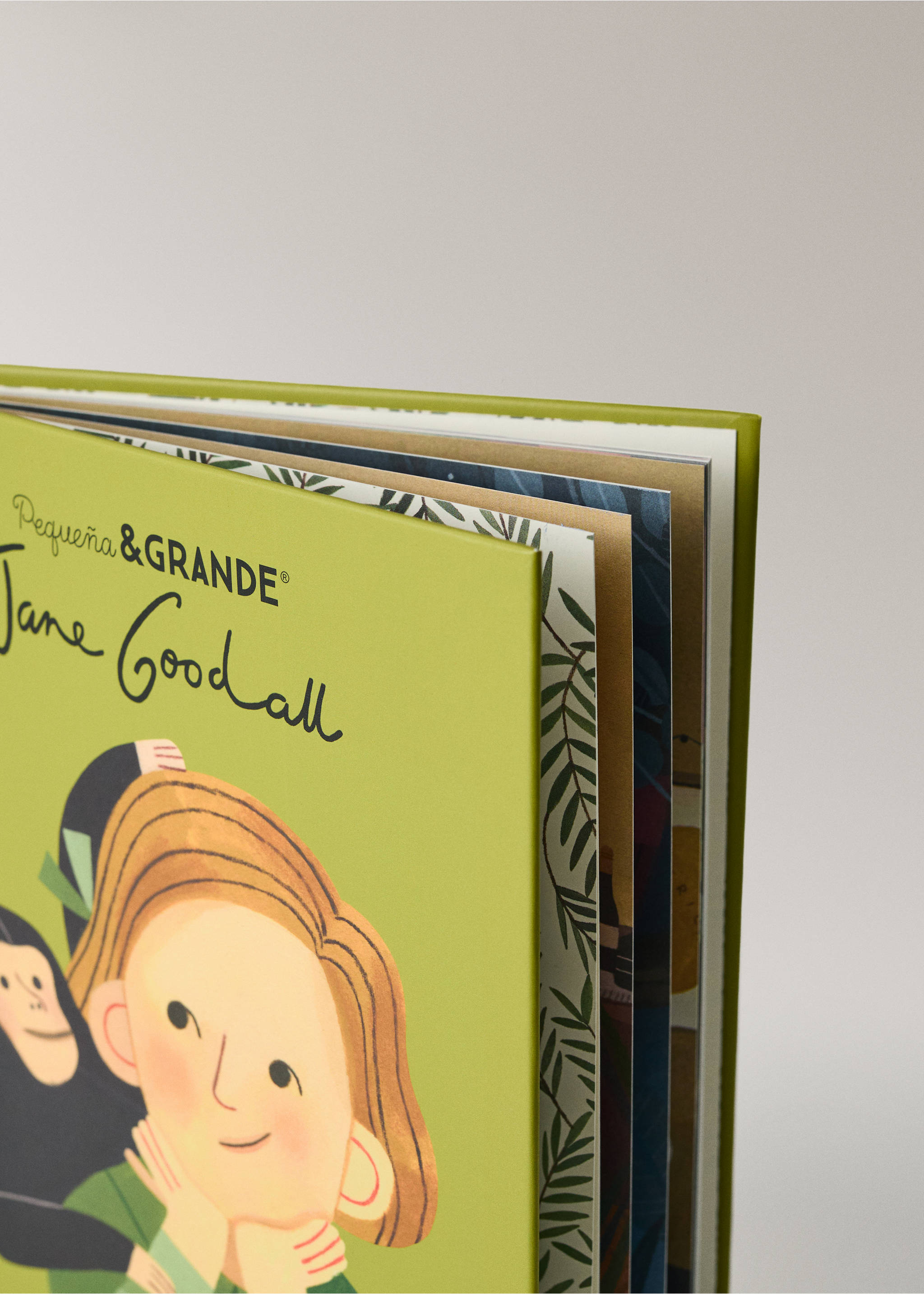 Llibre infantil Jane Goodall - Detall de l'article 3, Verd pastel. Ref: 27001367-00.