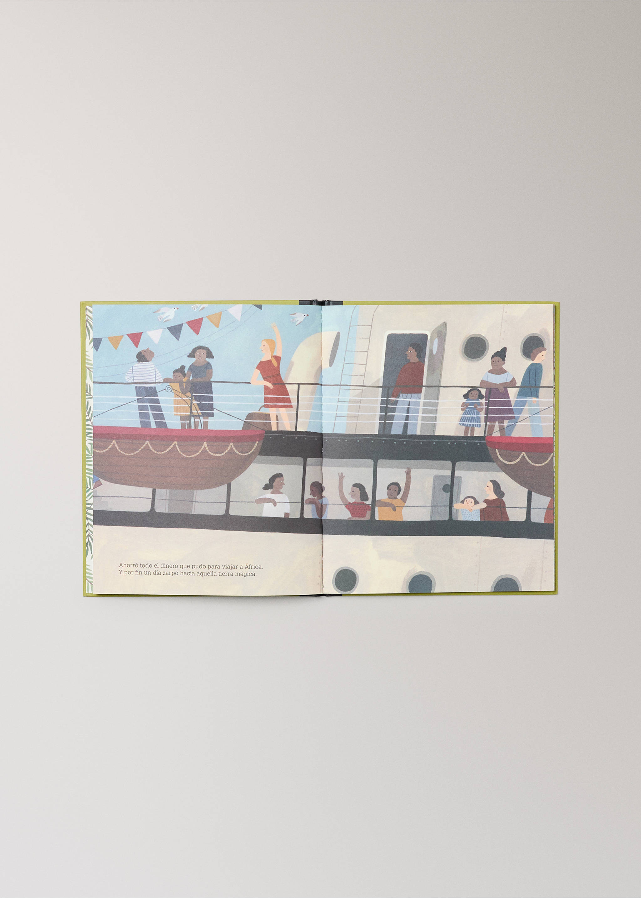 Llibre infantil Jane Goodall - Detall de l'article 4, Verd pastel. Ref: 27001367-00.