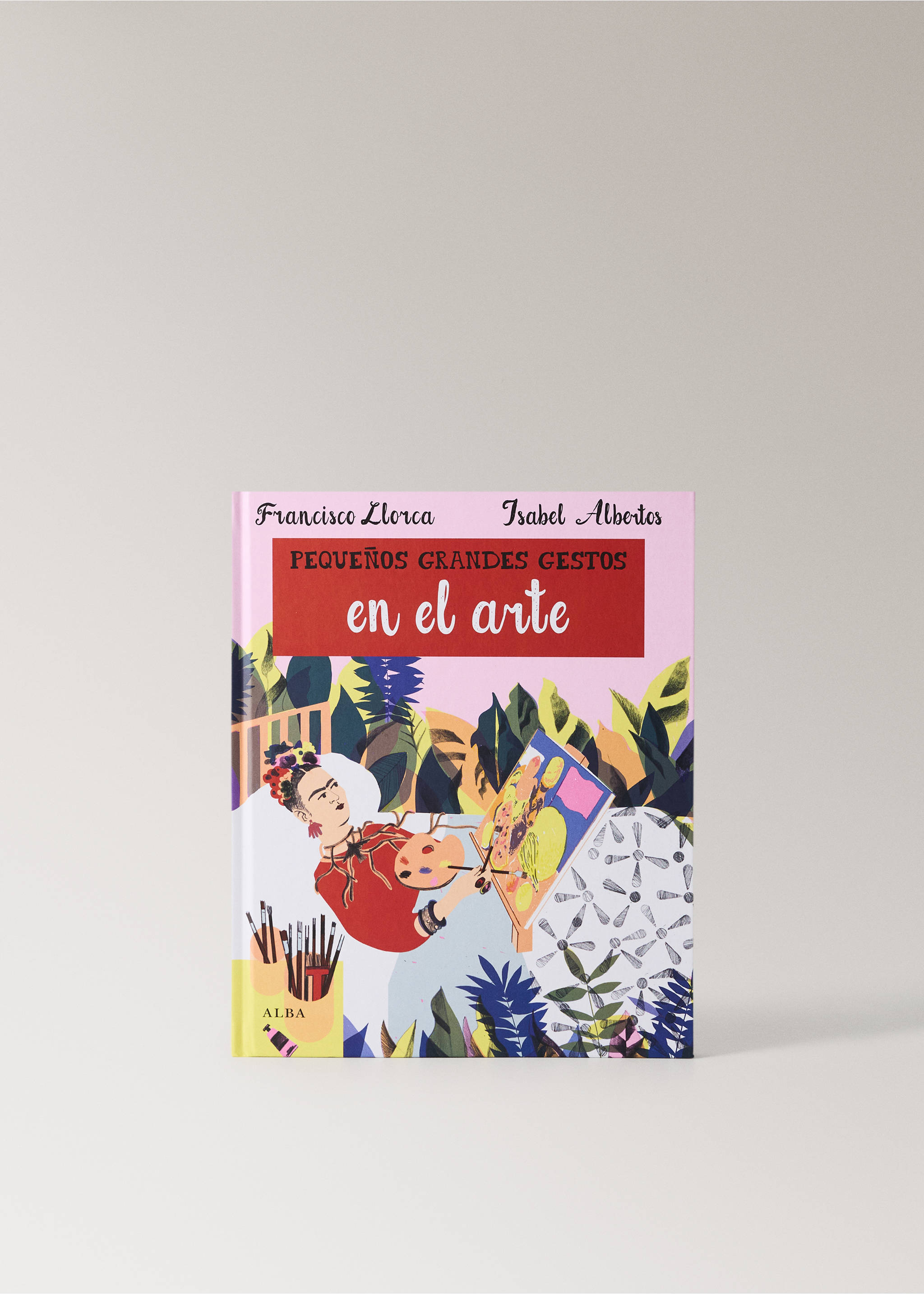 Llibre infantil petits grans gestos en l'art - Article sense model, Vermell. Ref: 27001369-00.
