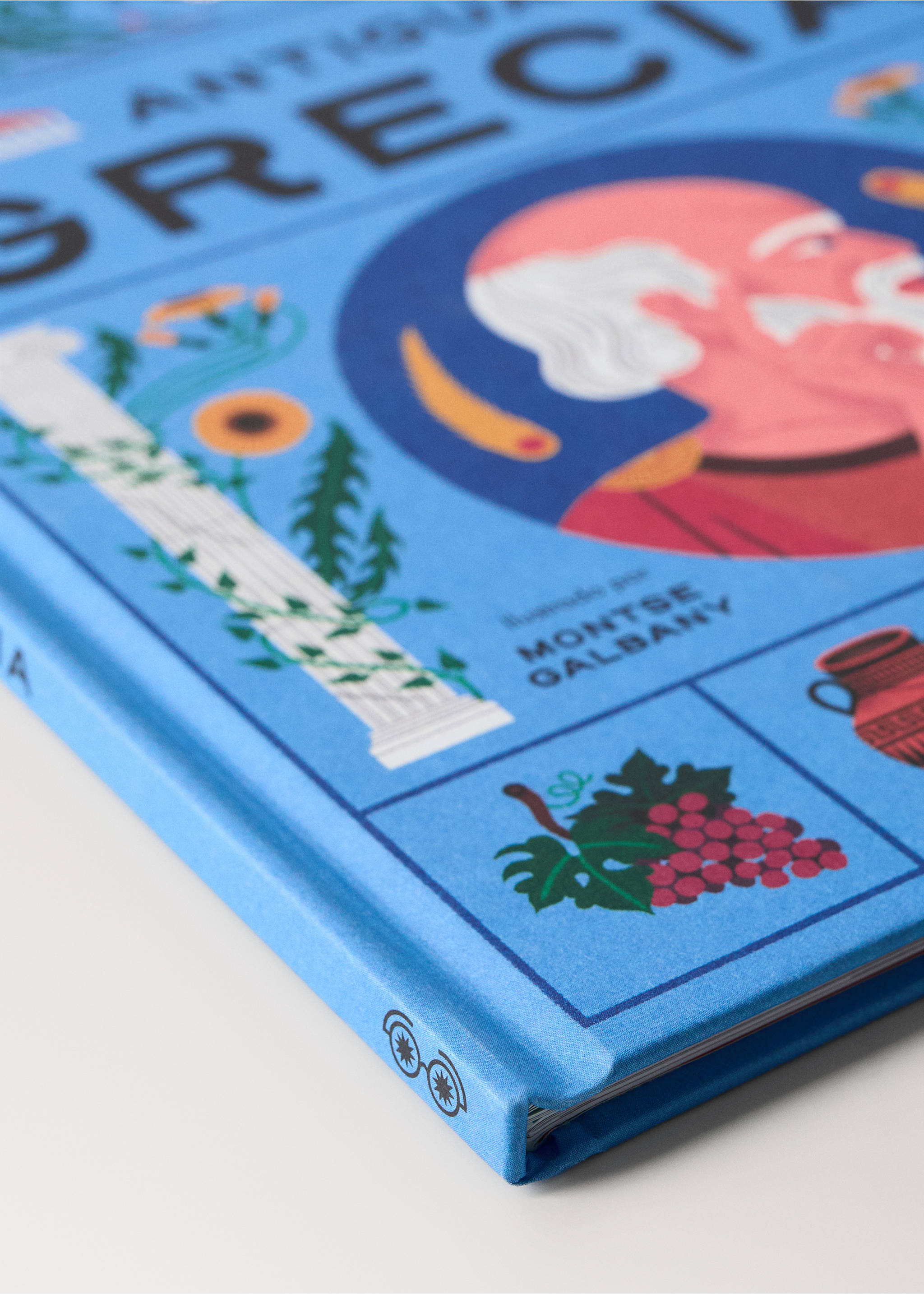 Llibre infantil Antiga Grècia - Detall de l'article 2, Blau. Ref: 27001371-00.