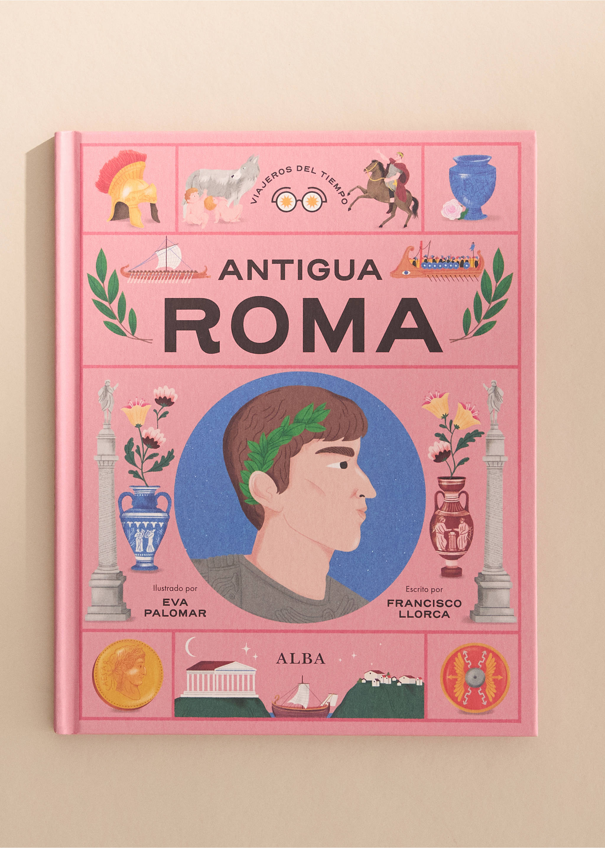 Llibre infantil Antiga Roma - Pla general, Salmó. Ref: 27001372-00.