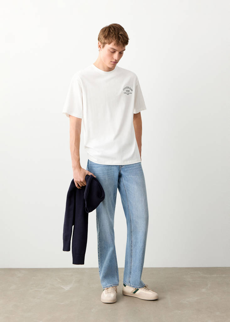 Short-sleeved printed t-shirt — Off White