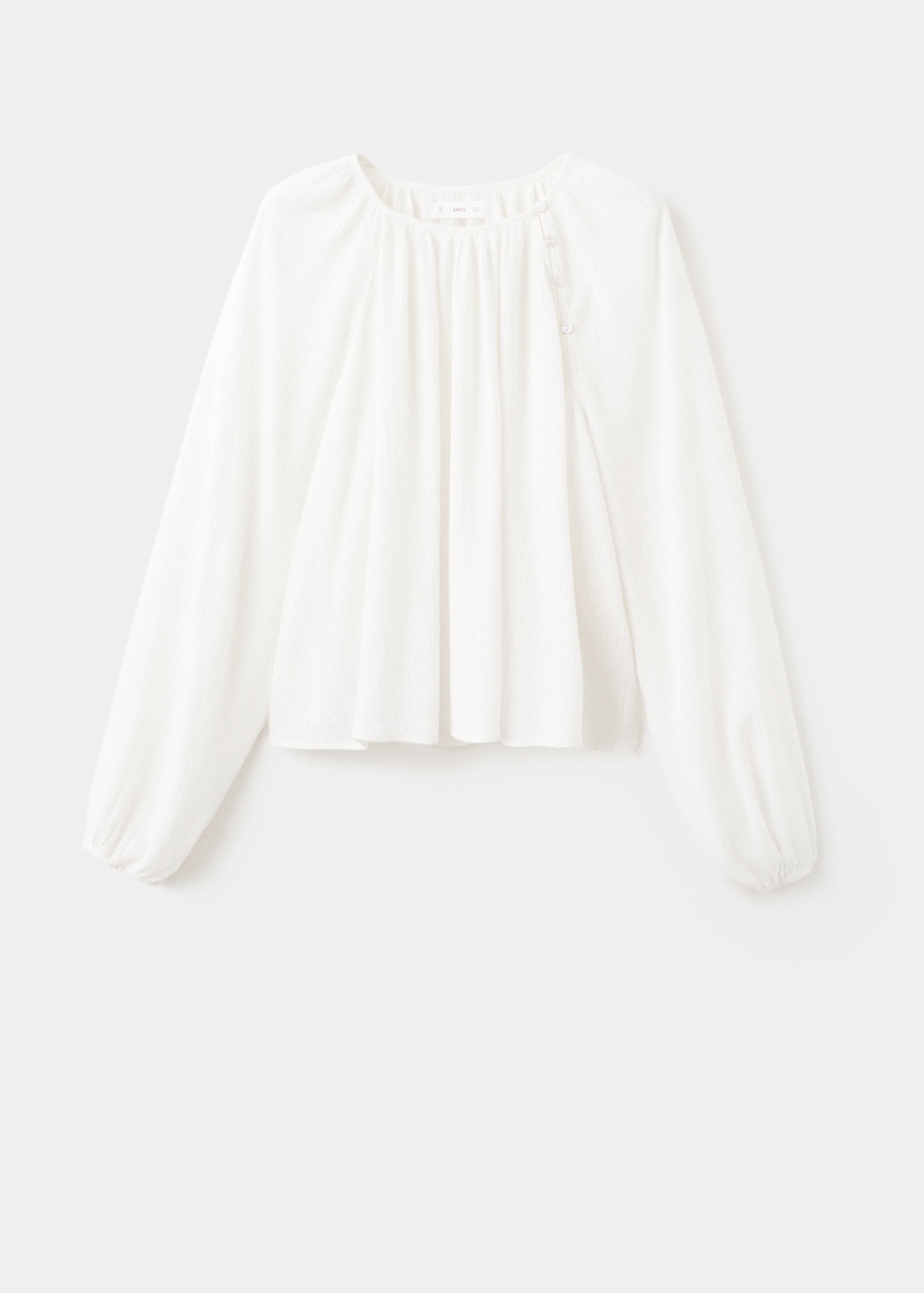 Blouse with lurex details - Article without model