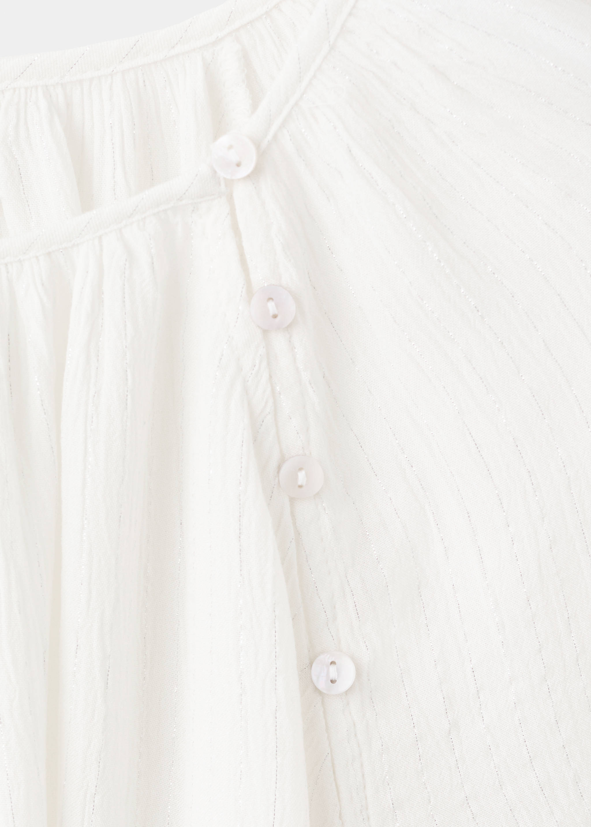 Blouse with lurex details - Details of the article 8