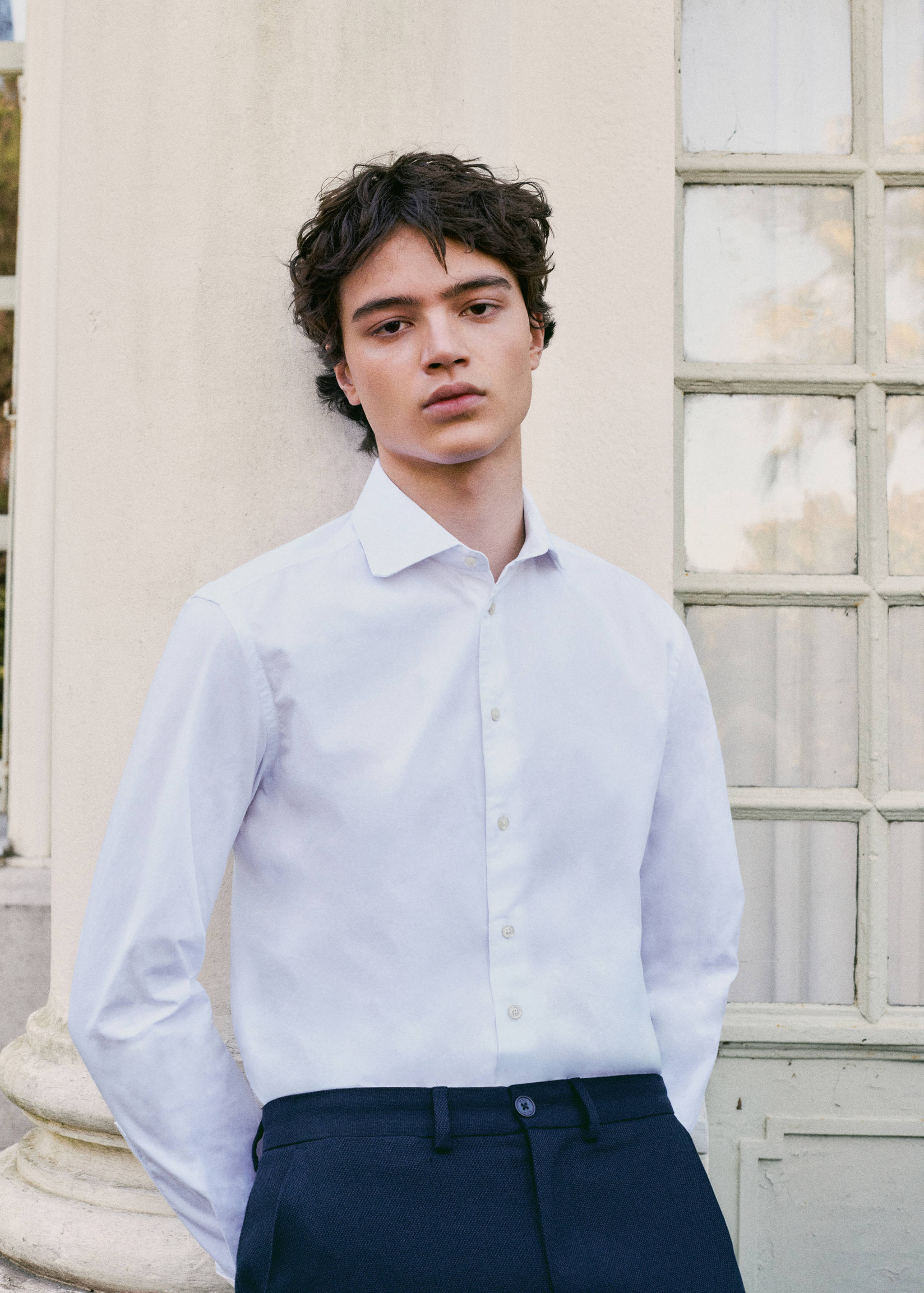 Camisa traje 100% algodón - Detalle del artículo 5