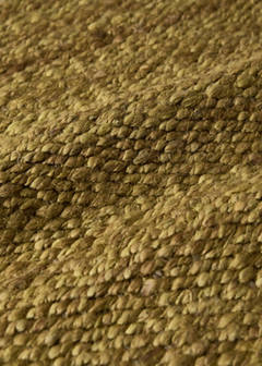 Medium jute rug — Mustard 2