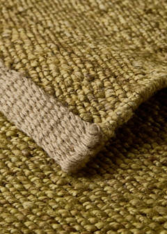 Medium jute rug — Mustard 4