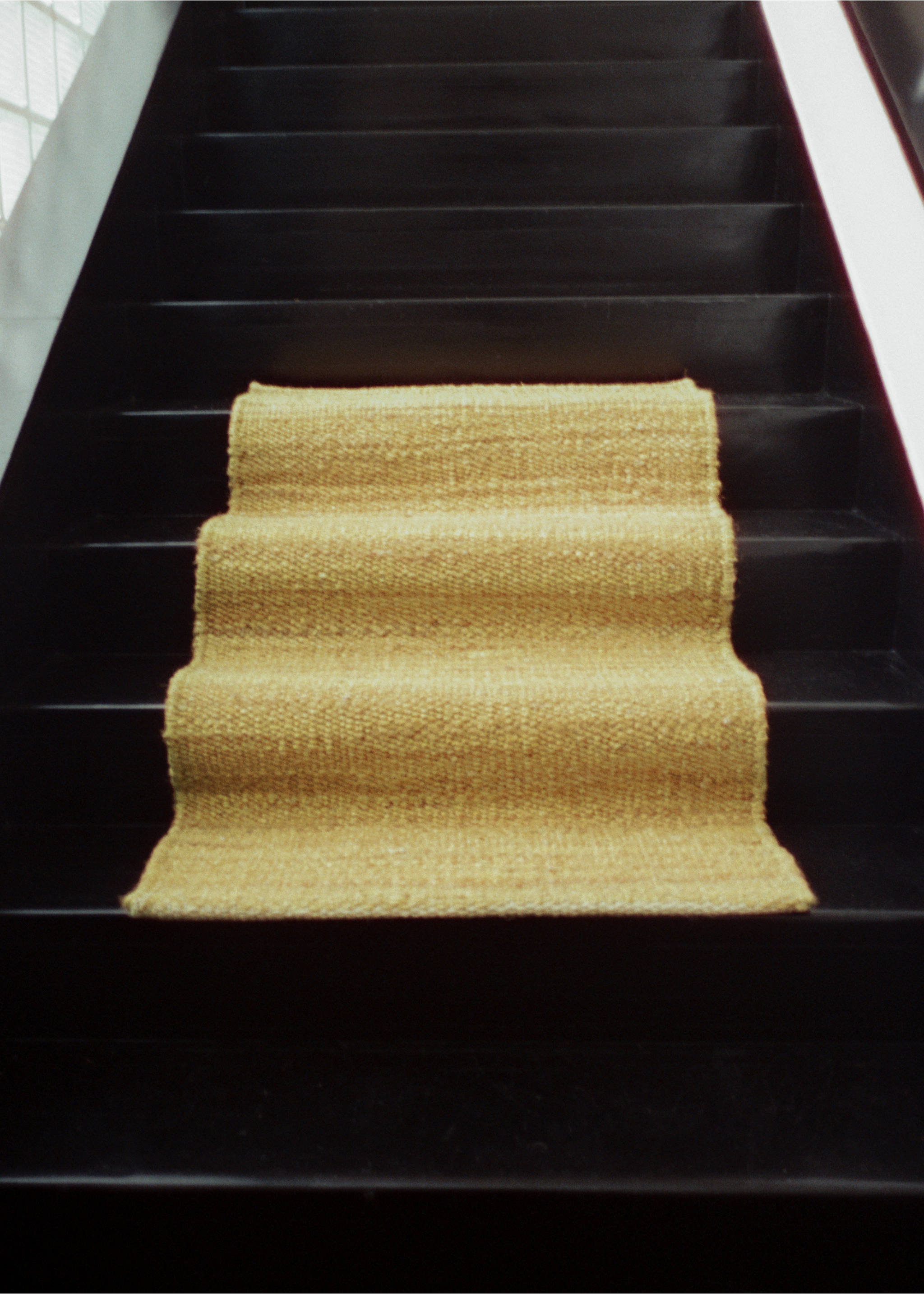 Farbiger Juteteppich, mittelgroß - Detail des Artikels 6, Senfgelb. Ref: 27001517-00.