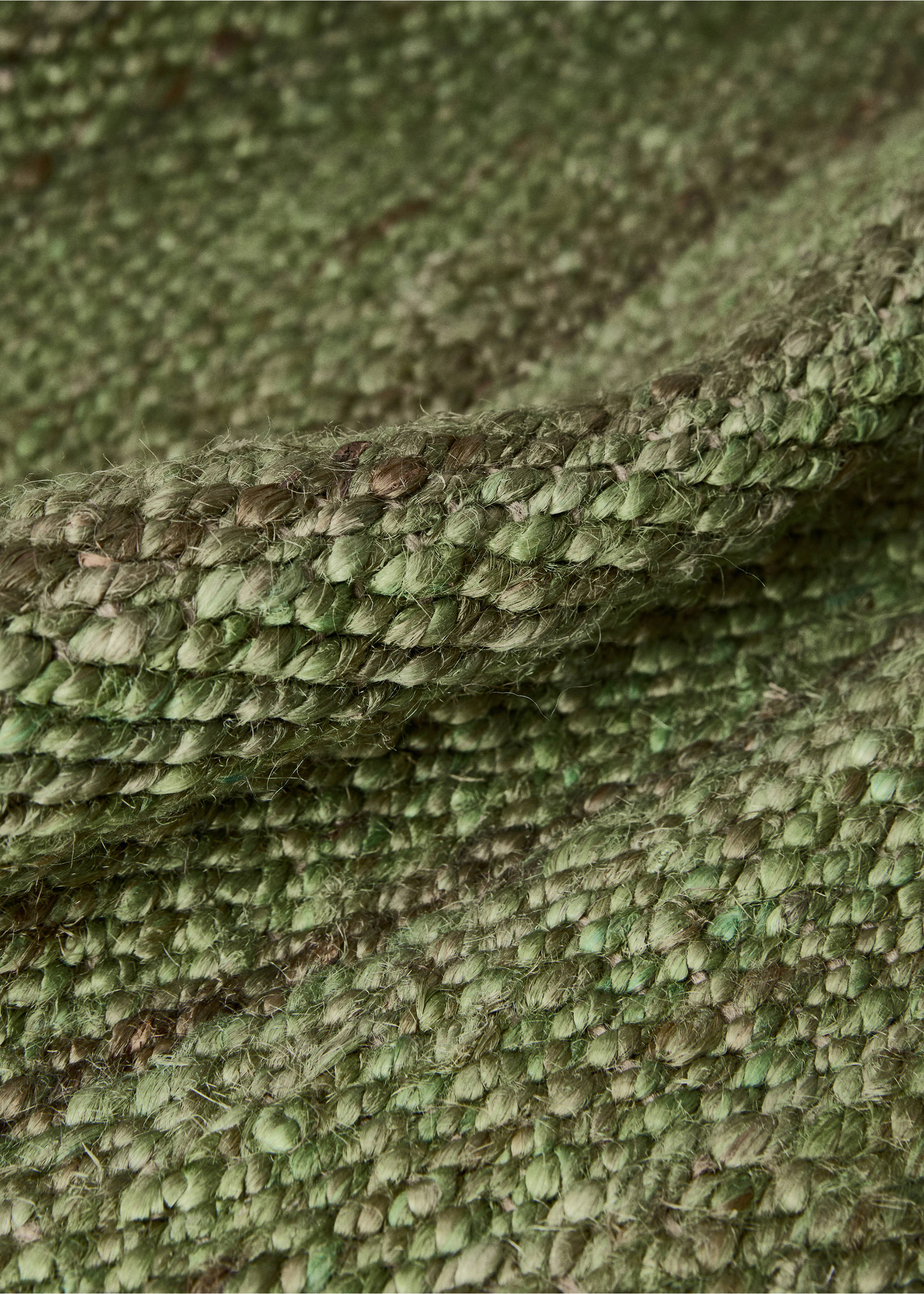 Large jute rug - Details of the article 1, Khaki. Ref: 27001518-00.
