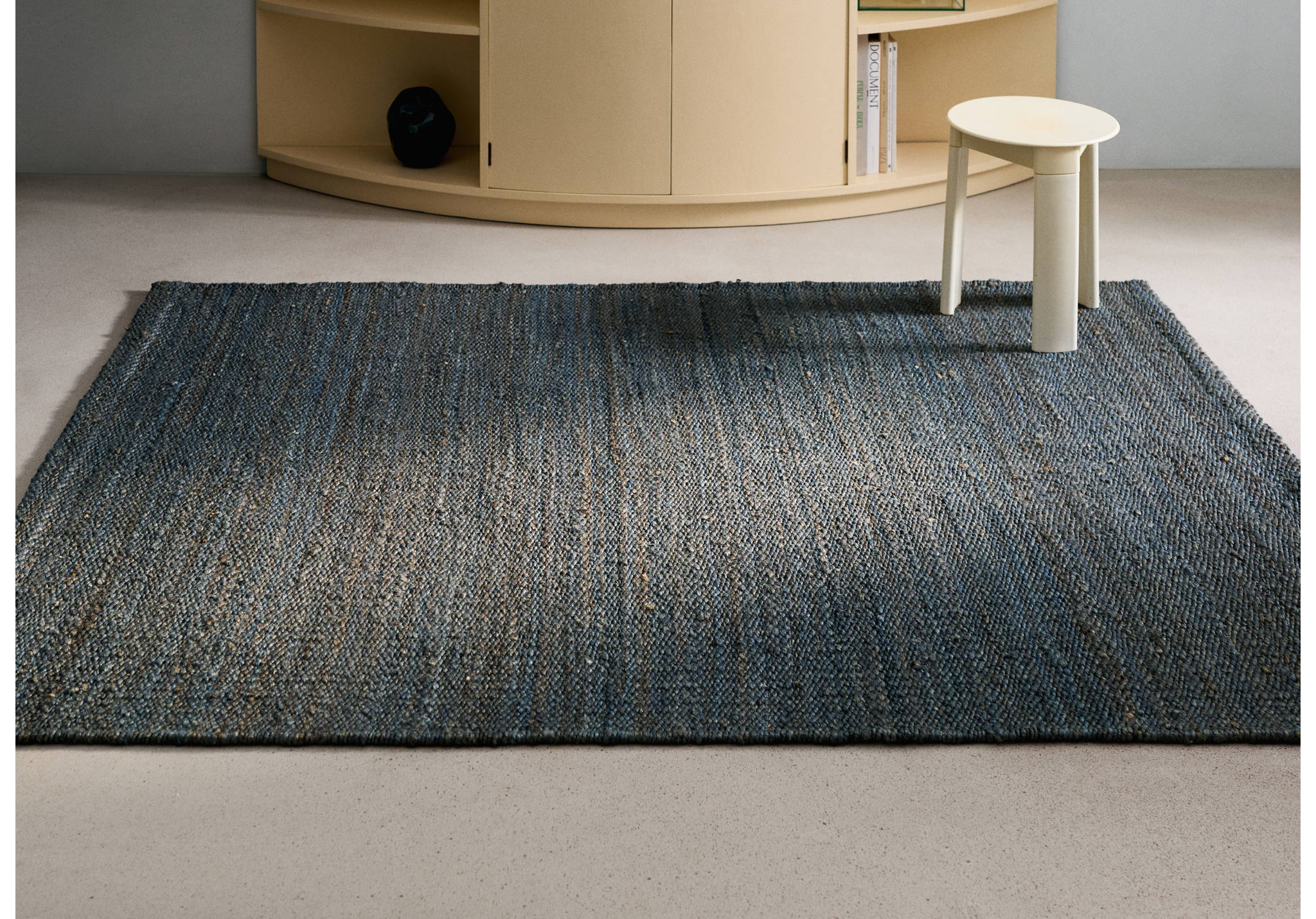 Large jute rug - Panoramic plane