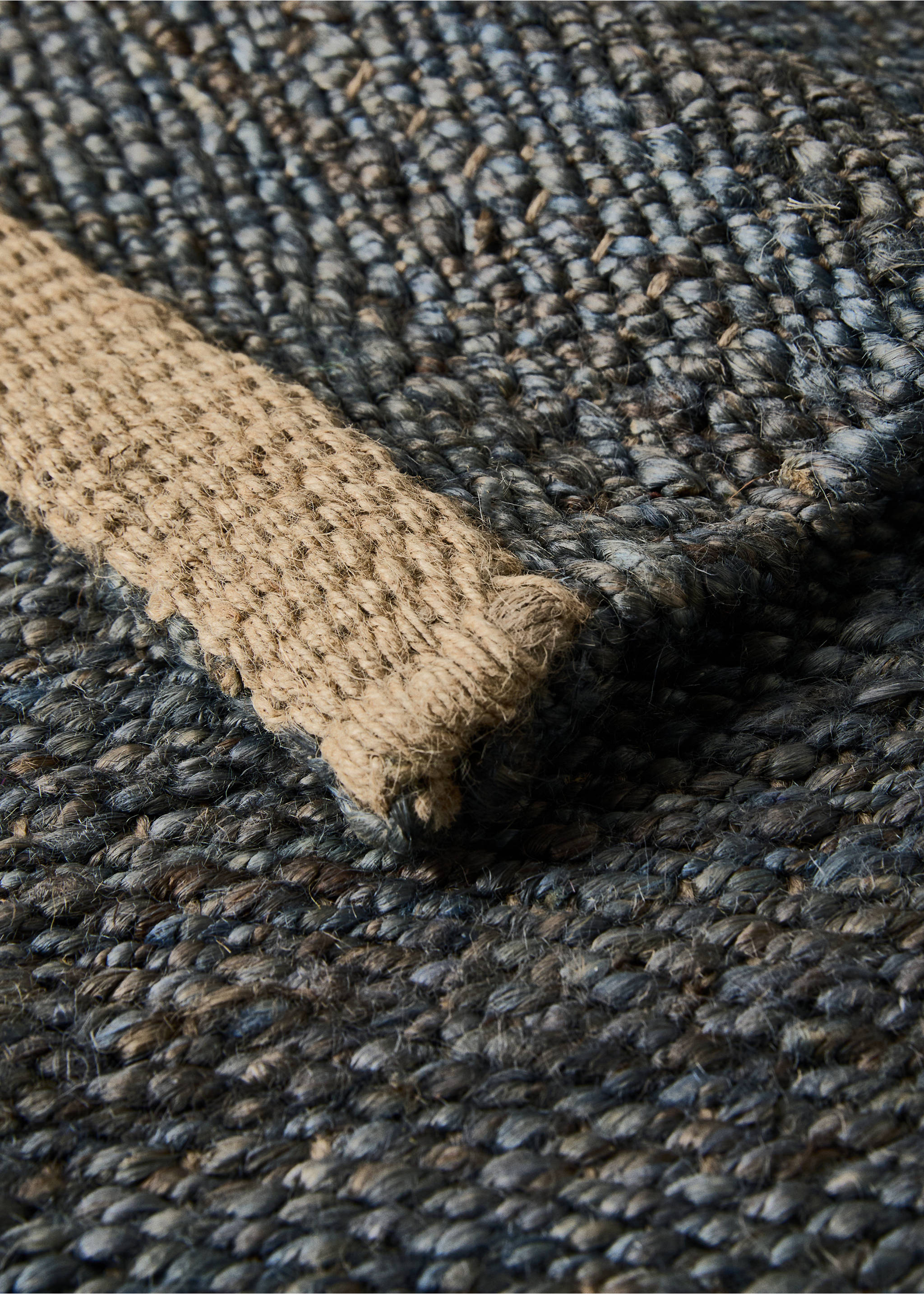 Голям цветен килим от юта - Данни за артикула 3, Синьо. Ref: 27001518-00.