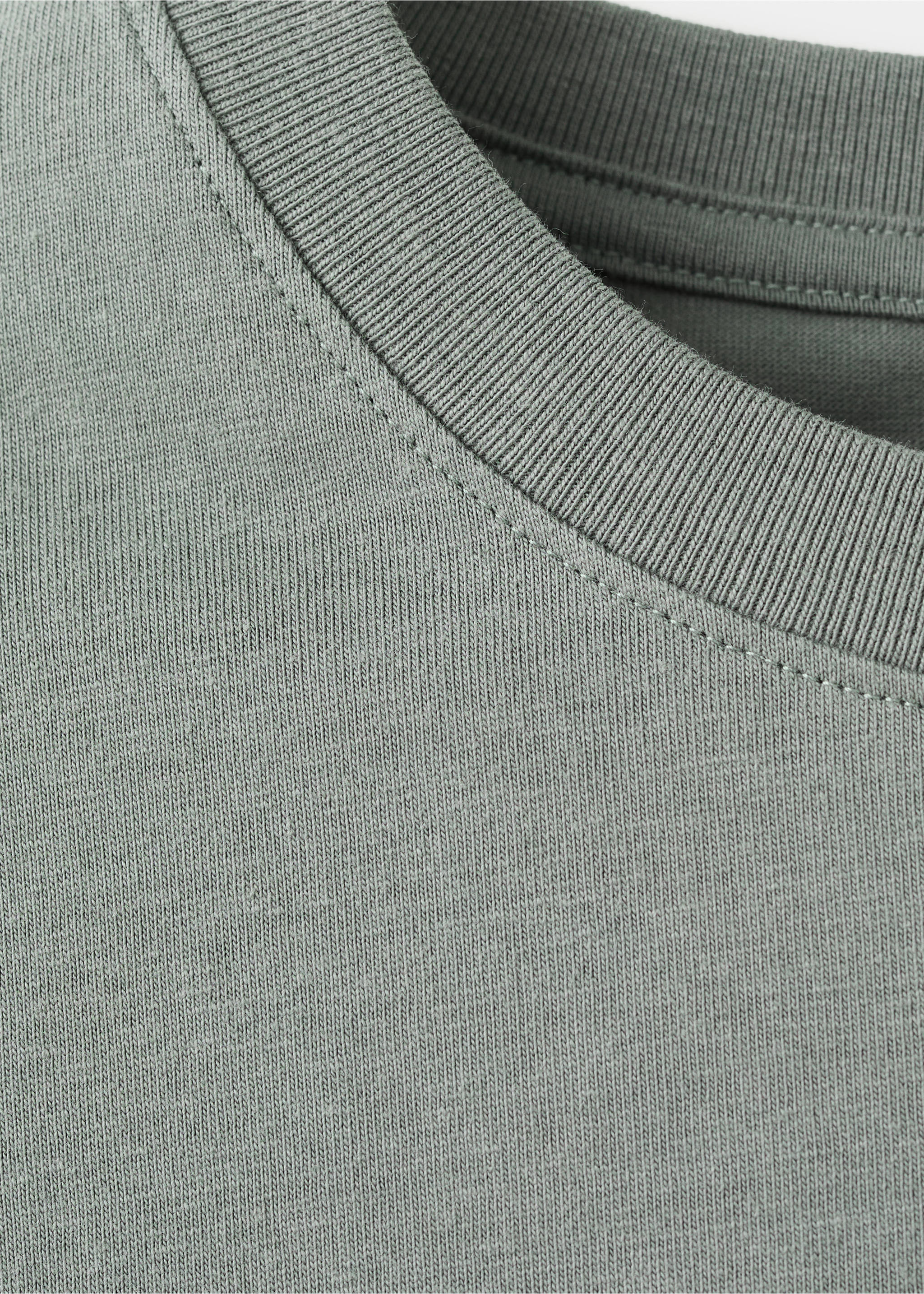 Camiseta estampada algodón - Detalle del artículo 8, Verde. Ref: 27001519-00.