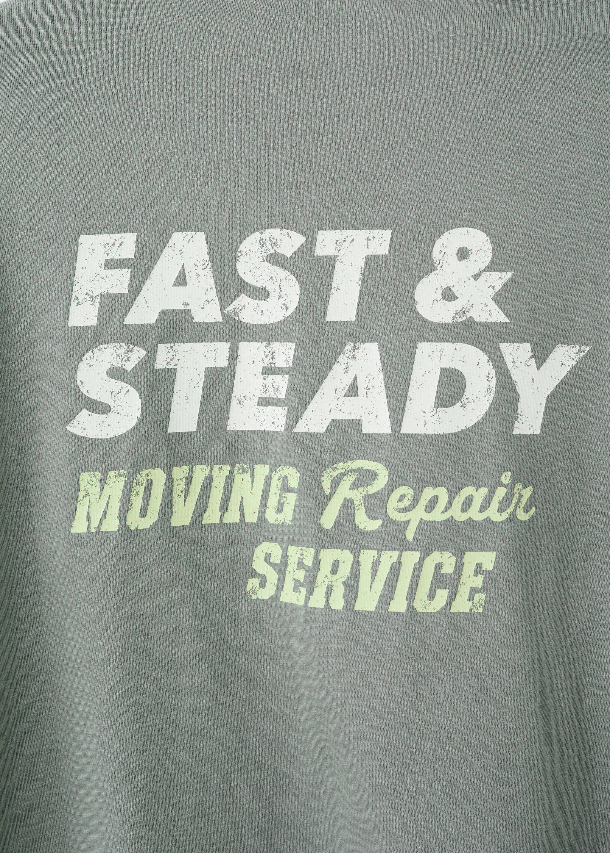 Camiseta estampada algodón - Detalle del artículo 0, Verde. Ref: 27001519-00.