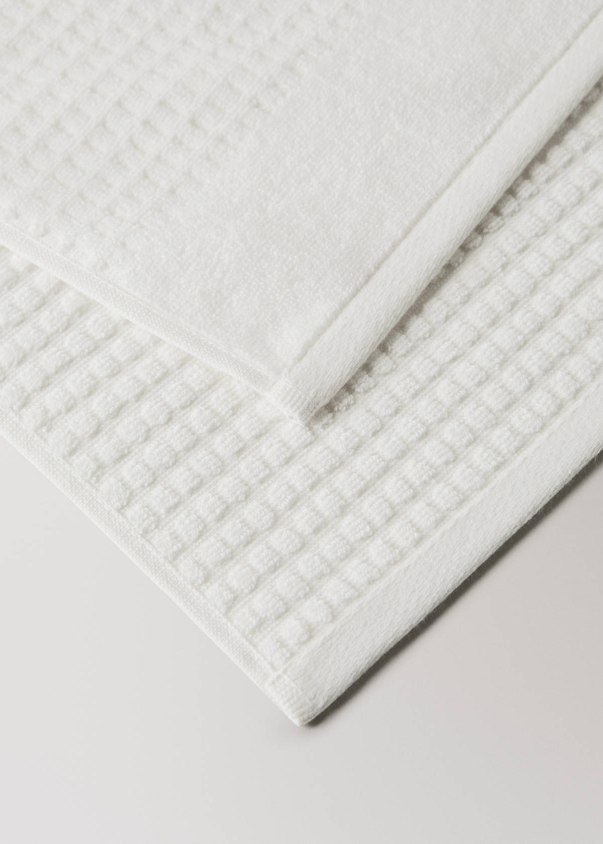 Terry cotton towel — Off White