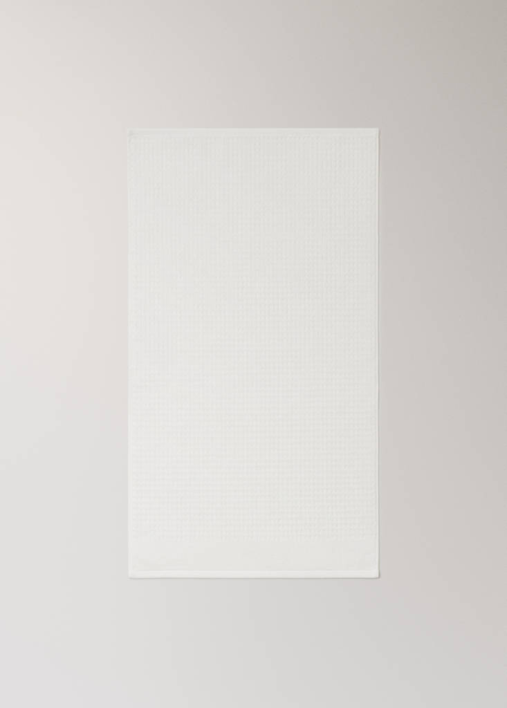 Terry cotton towel — Off White