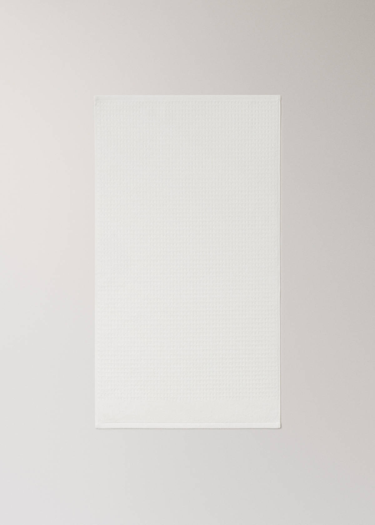 Terry cotton towel — Off White