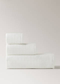 Terry cotton towel — Off White 5