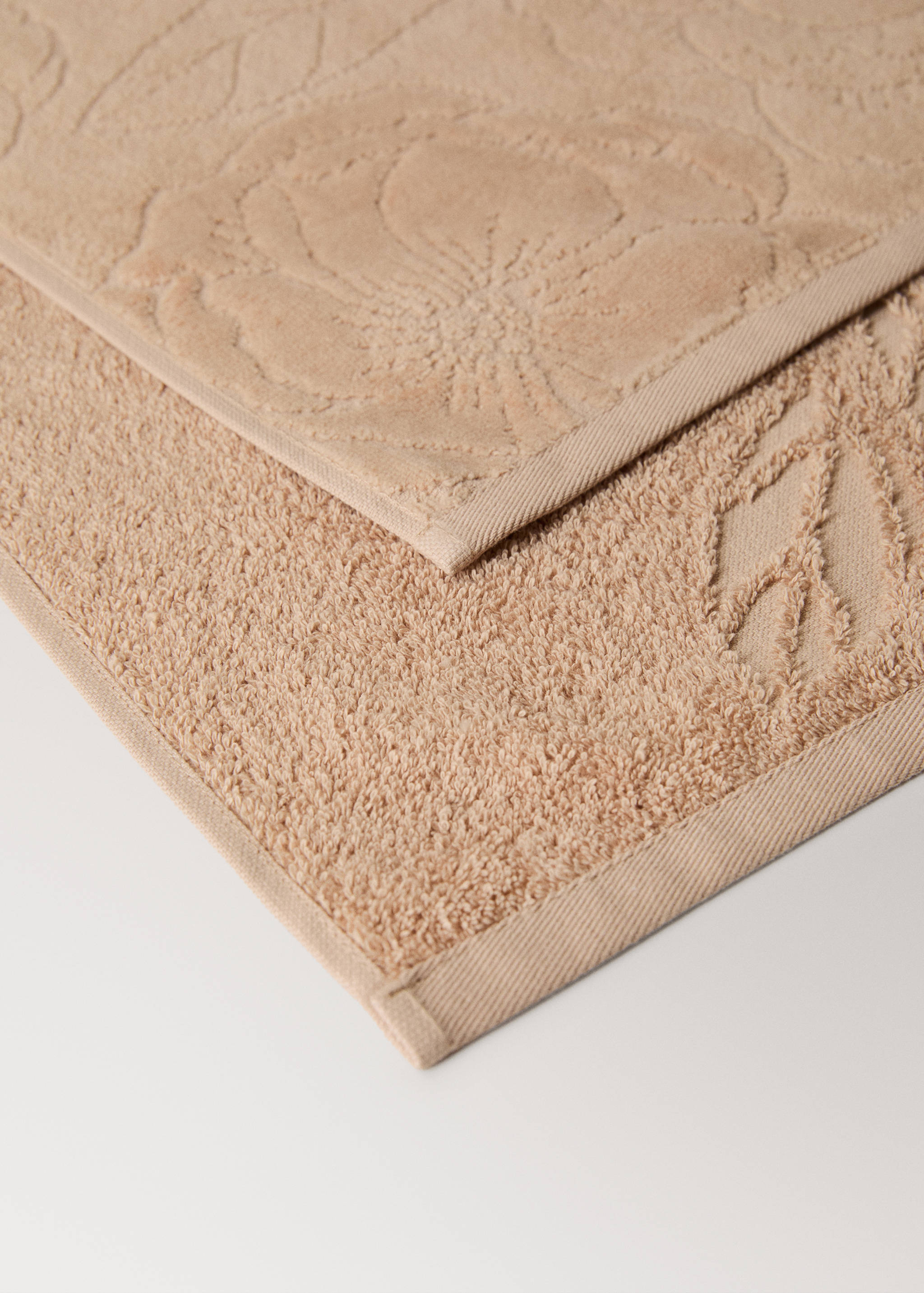 Cotton jacquard washbasin towel - Details of the article 2