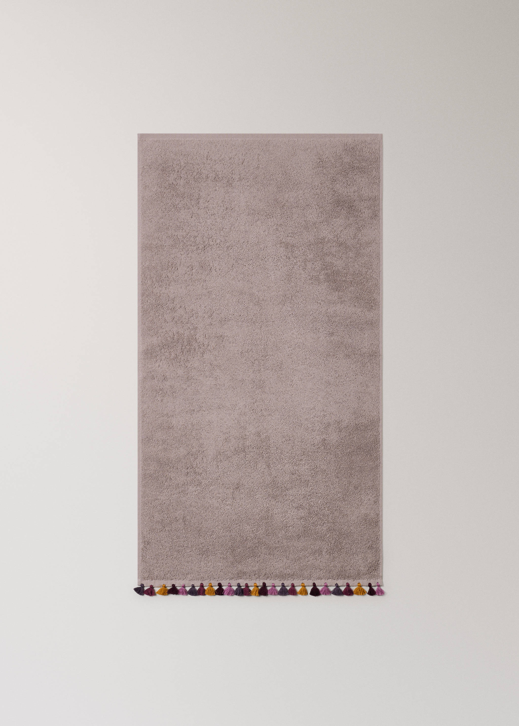 Toalla lavabo algodón rizo detalle pompón - Detalle del artículo 3