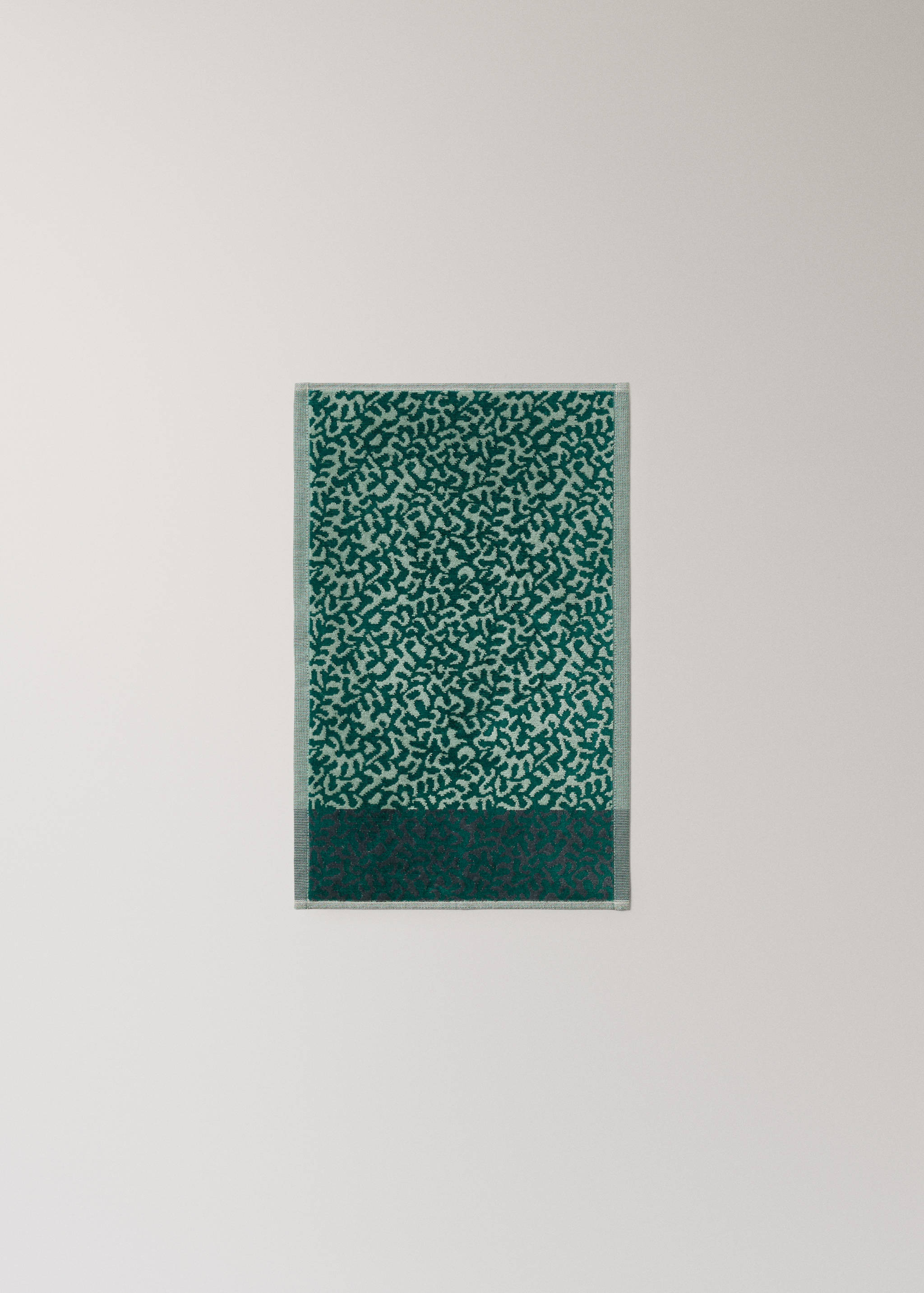 Jacquard cotton terry animal pattern hand towel - Details of the article 3