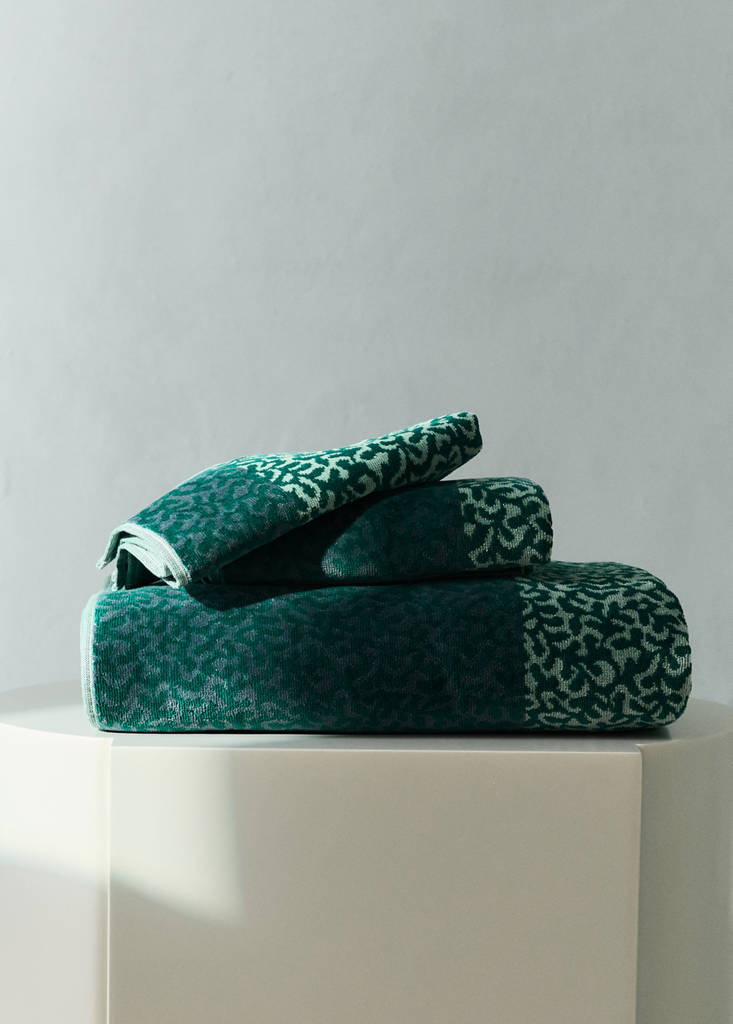 Toalla lavabo algodón rizo jacquard animal