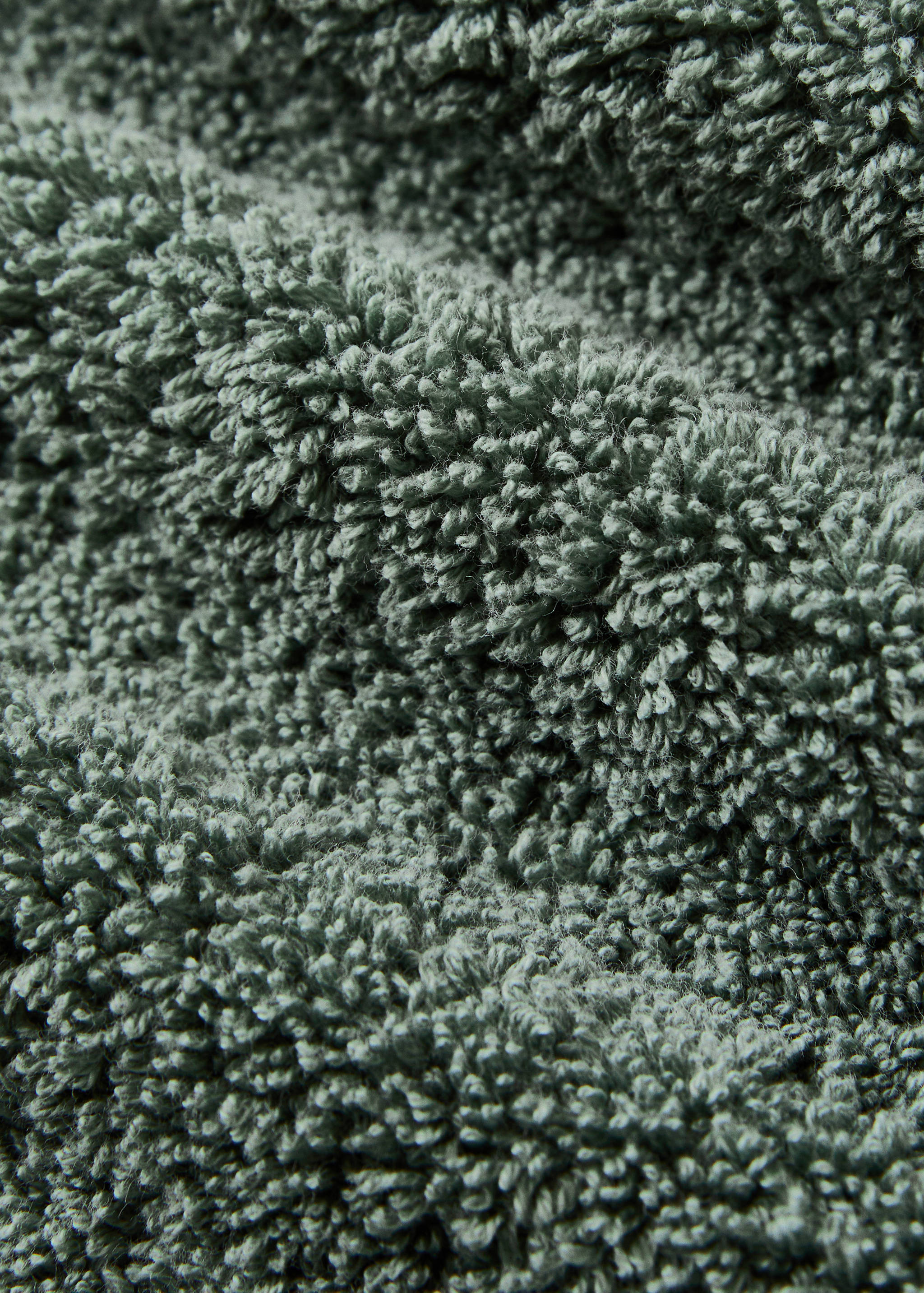 Bath towel with dyed piece - Details of the article 1