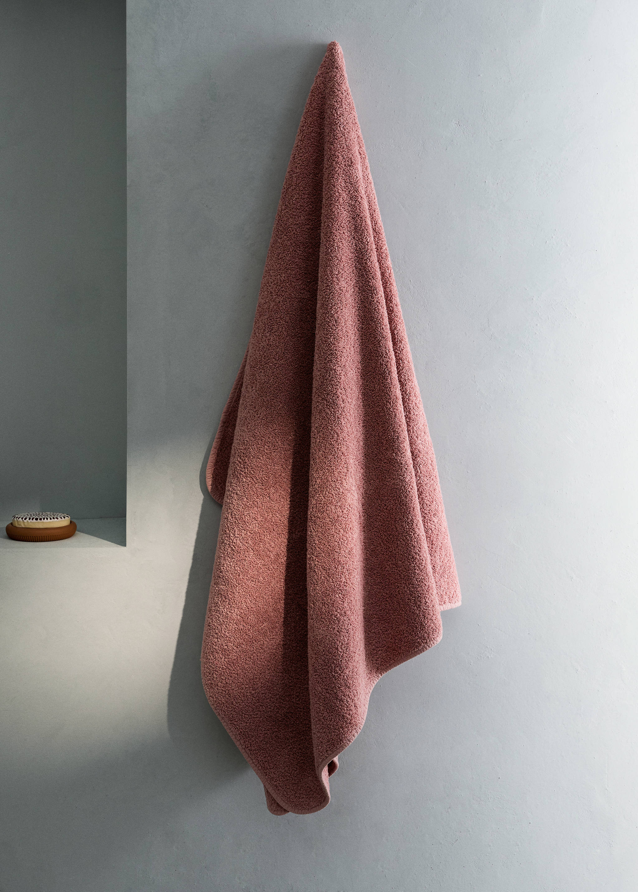 Toalla baño tinte pieza - Plano general