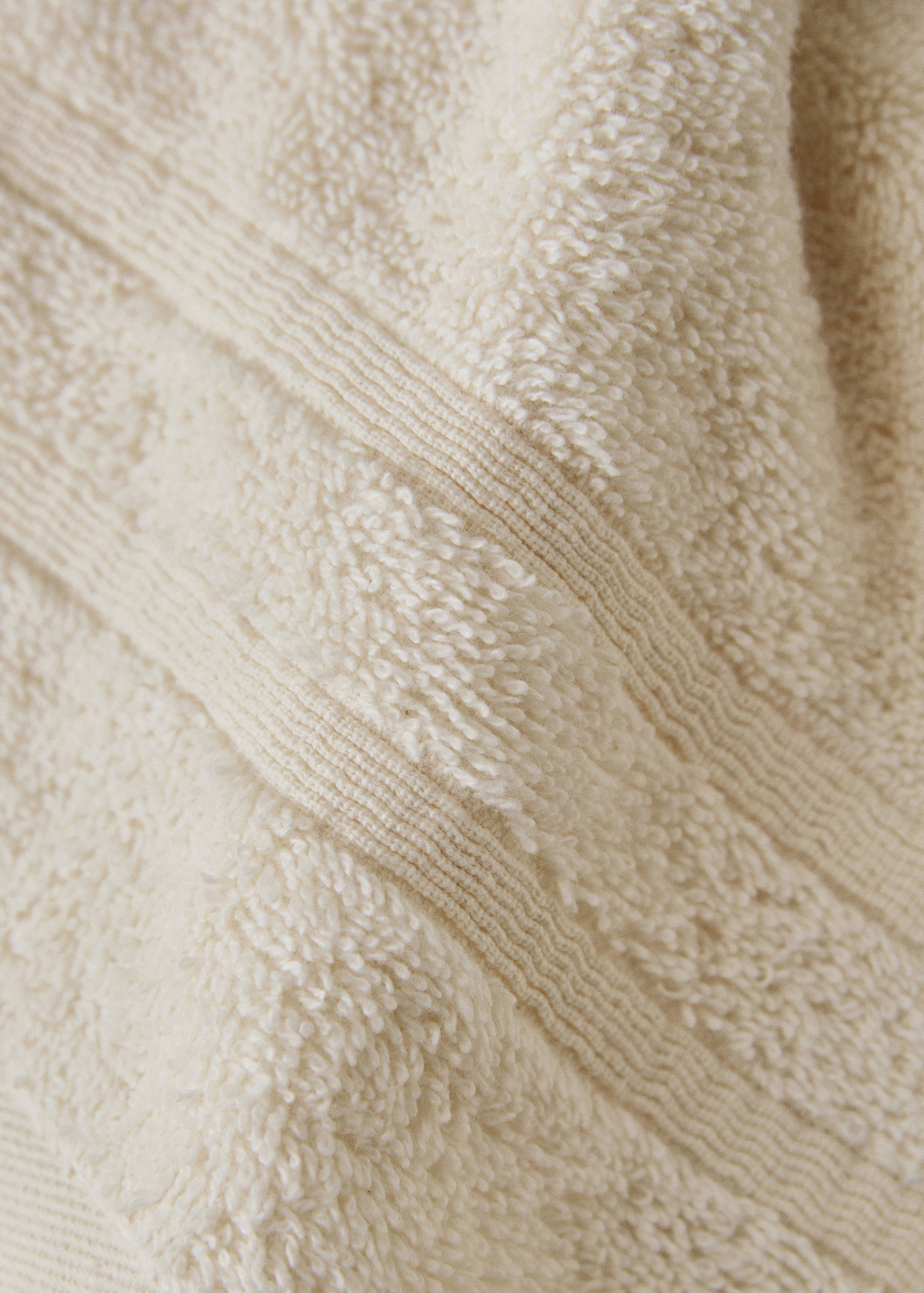 Terry cotton face towel - Details of the article 1