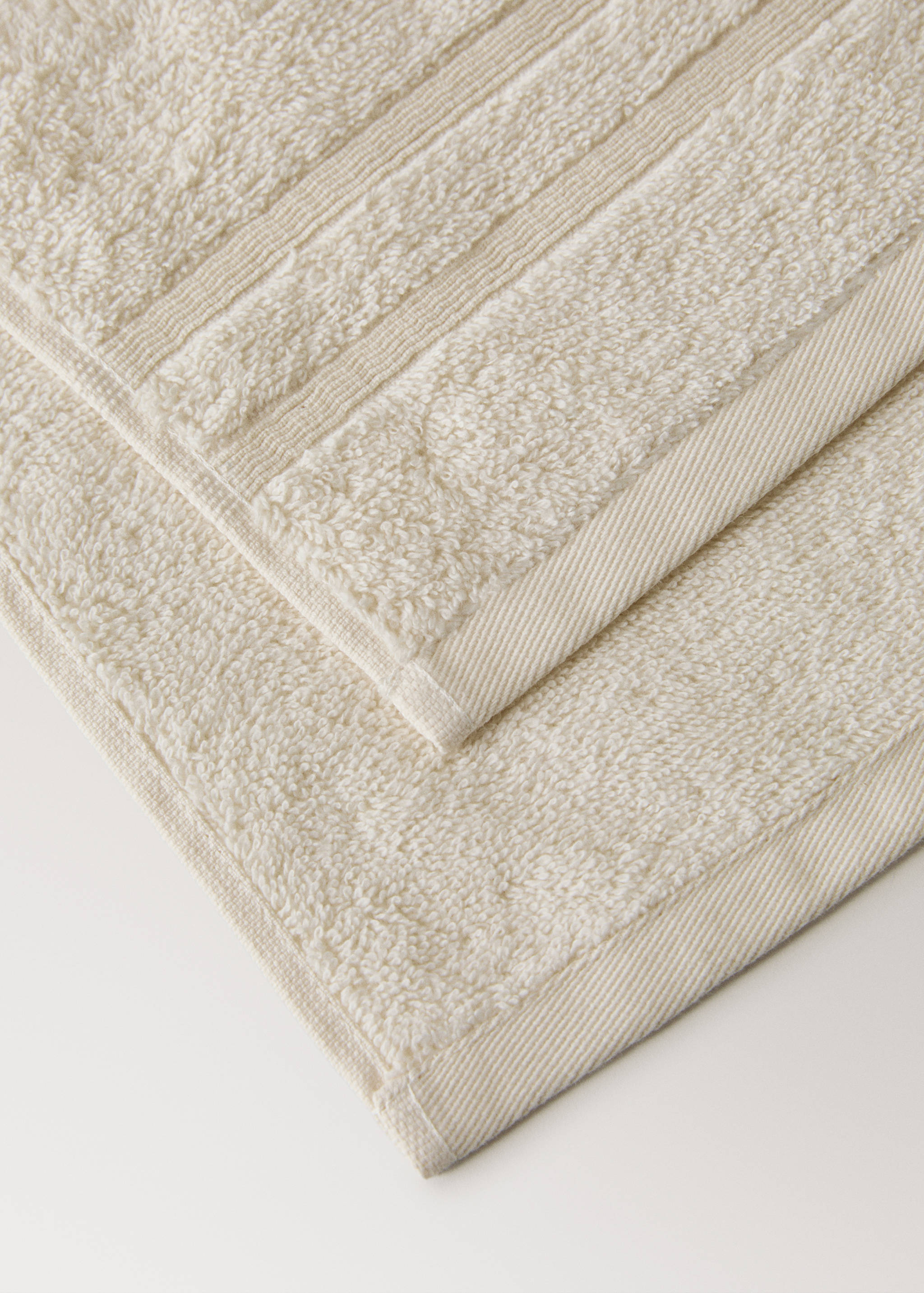 Terry cotton face towel - Details of the article 2