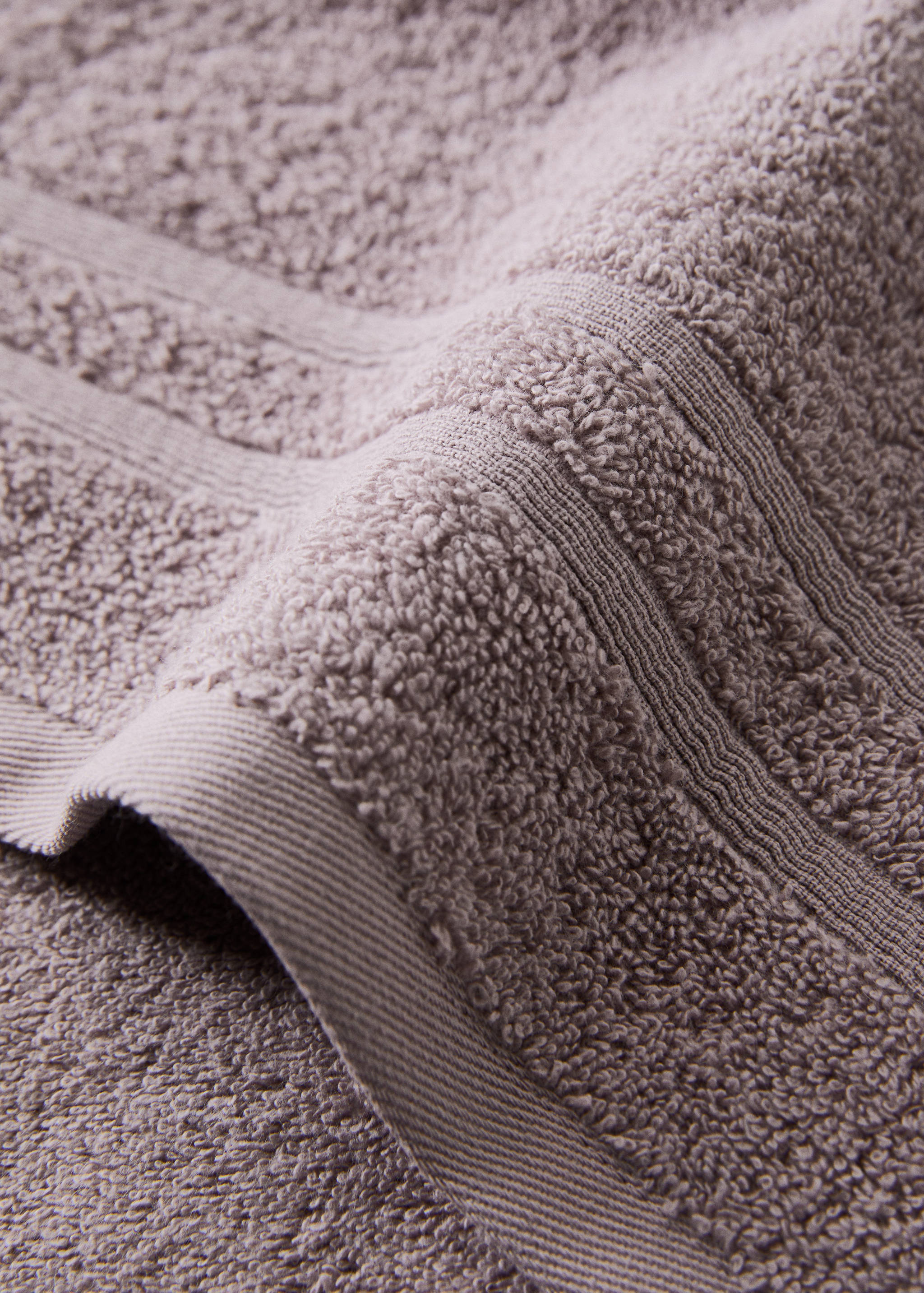 Terry cotton face towel - Details of the article 2