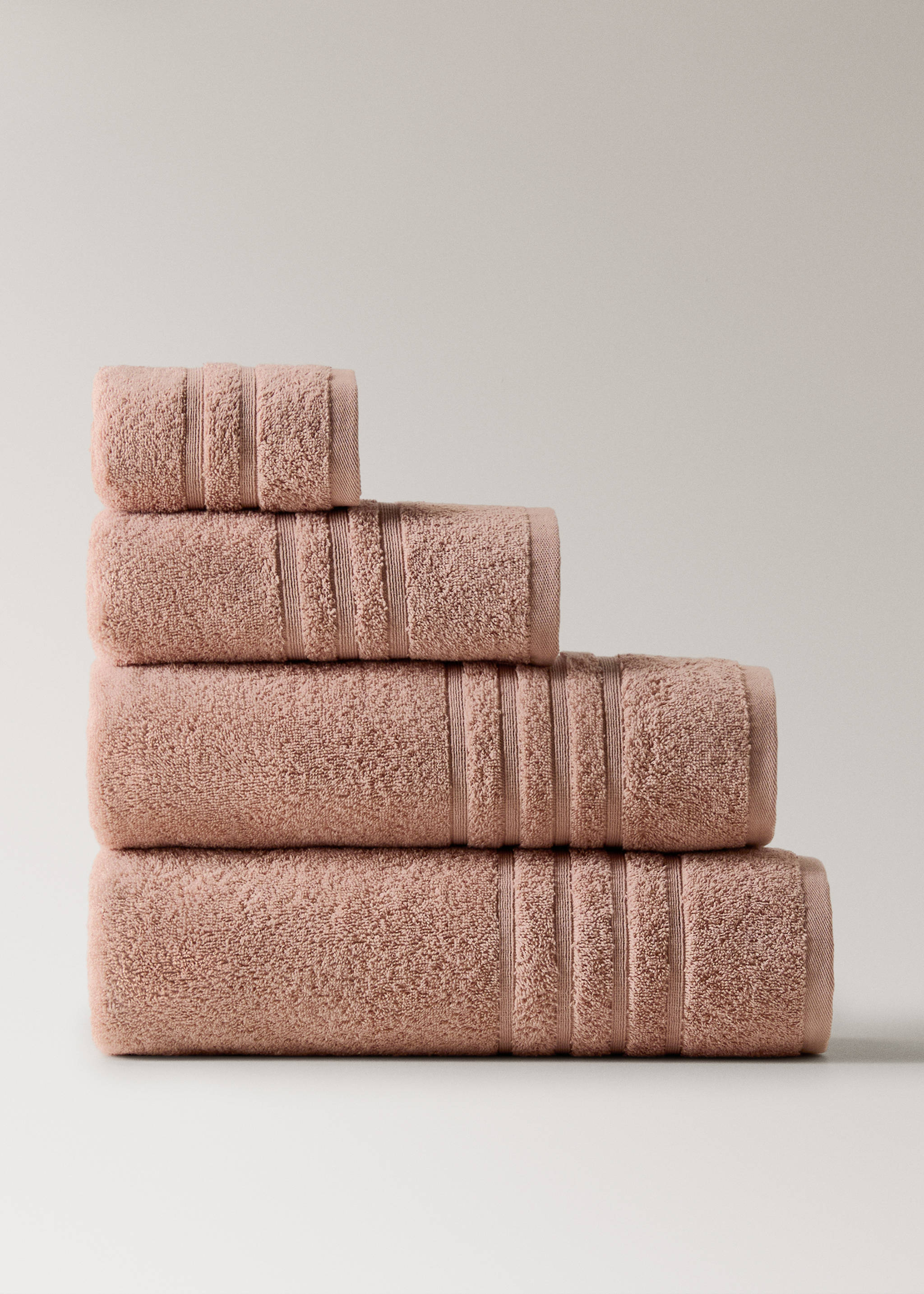 Terry cotton face towel - Article without model