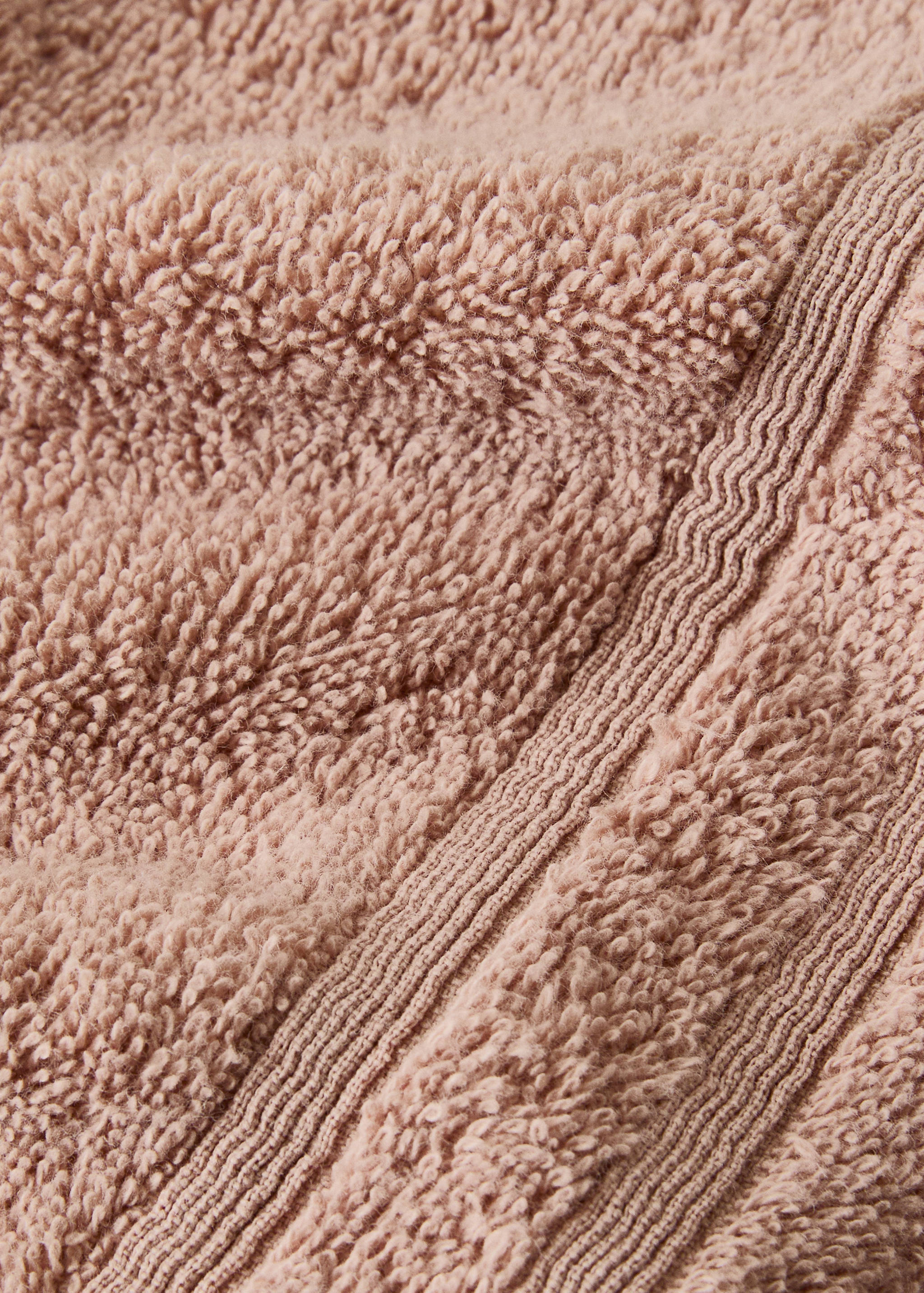 Terry cotton face towel - Details of the article 1