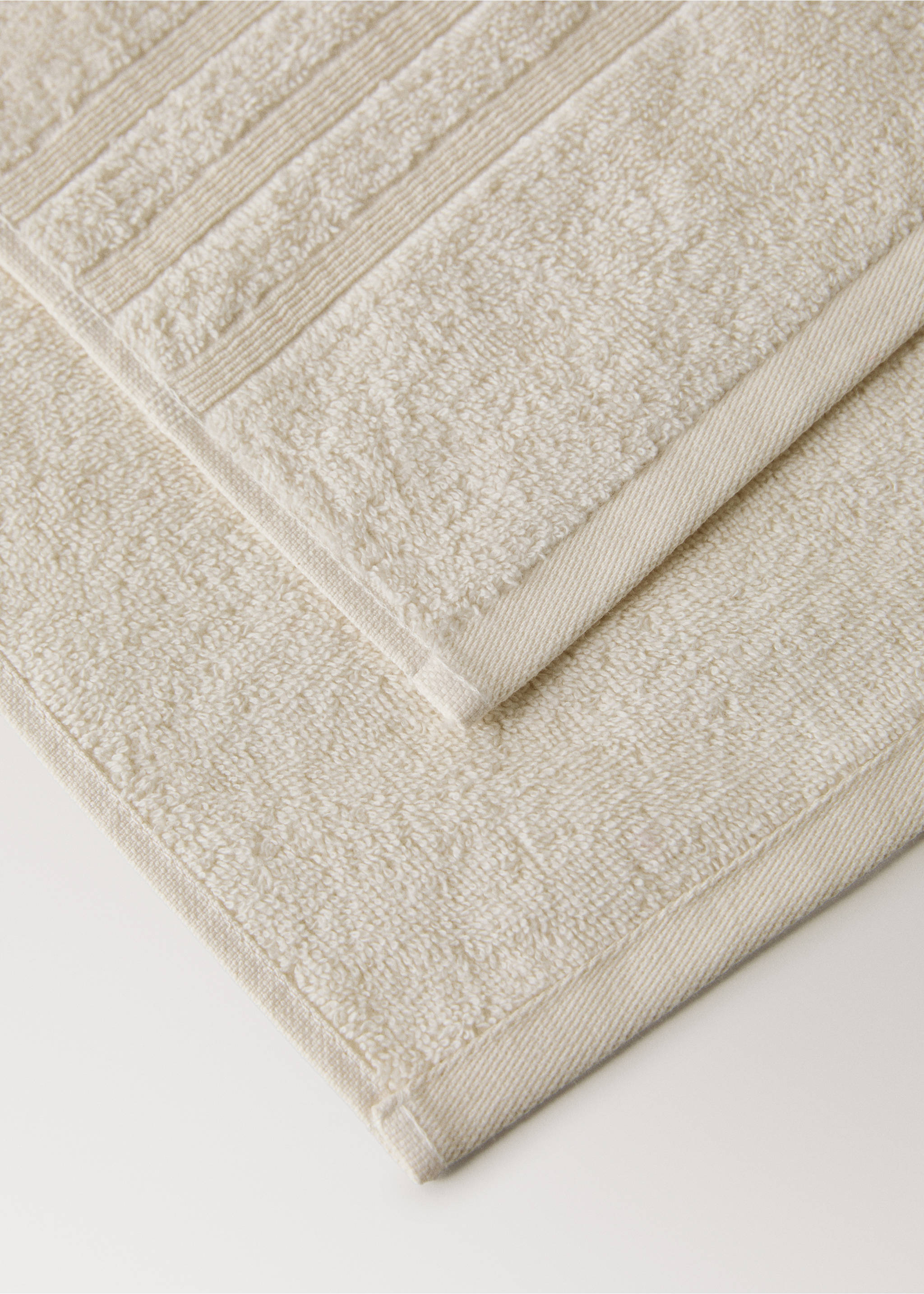 Рушник для рук бавовняний махровий - Детальніше про товар 2, Ванільний. Ref: 27001590-00.