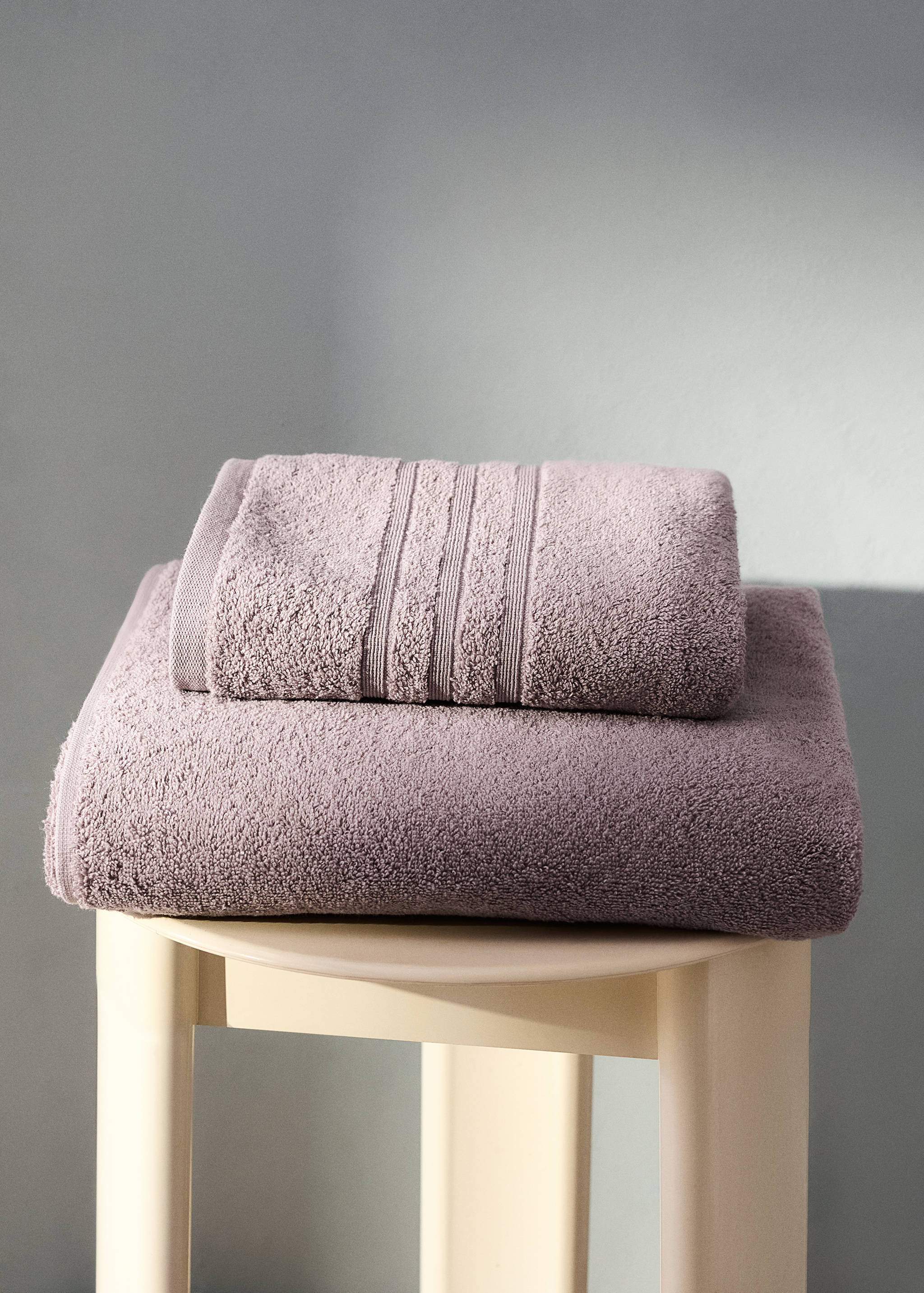 Terry cotton towel - General plane