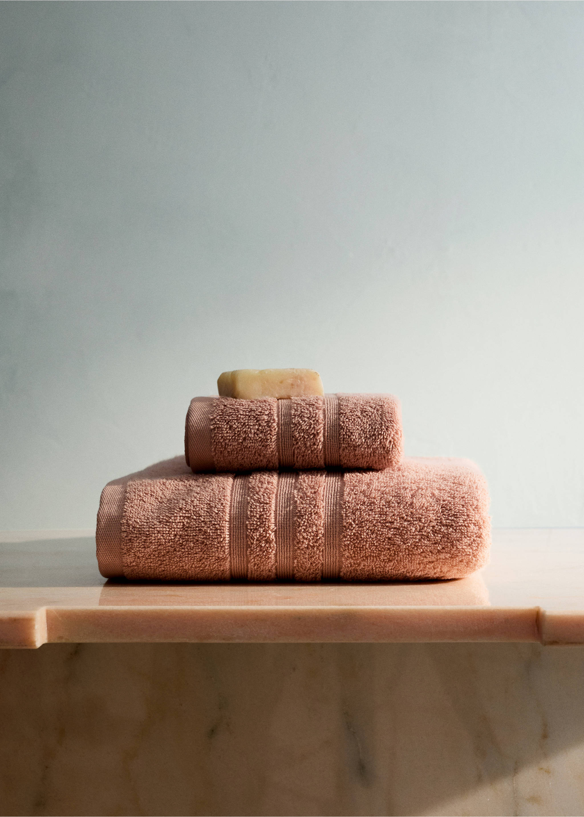 Рушник для рук бавовняний махровий - Загальний план, Нюд. Ref: 27001590-00.