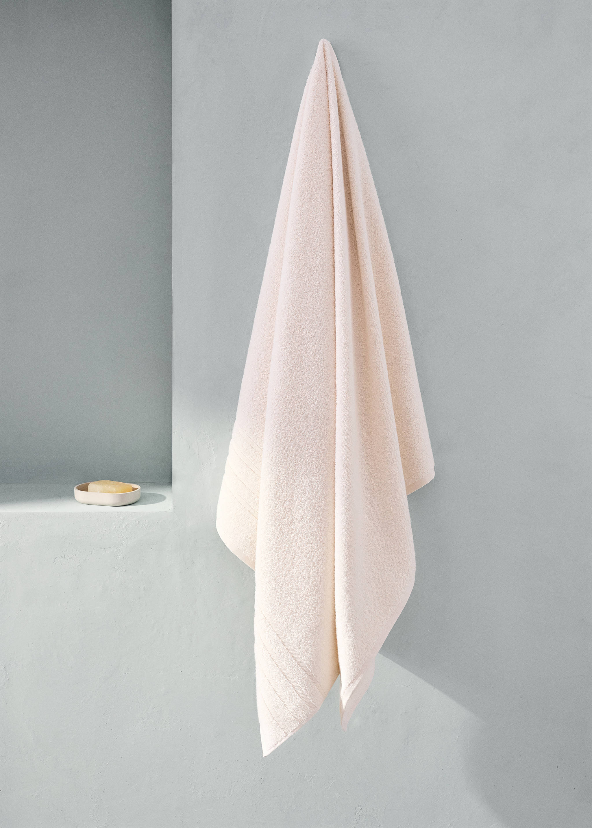 Frottee-Badehandtuch aus Baumwolle - Allgemeine Ansicht