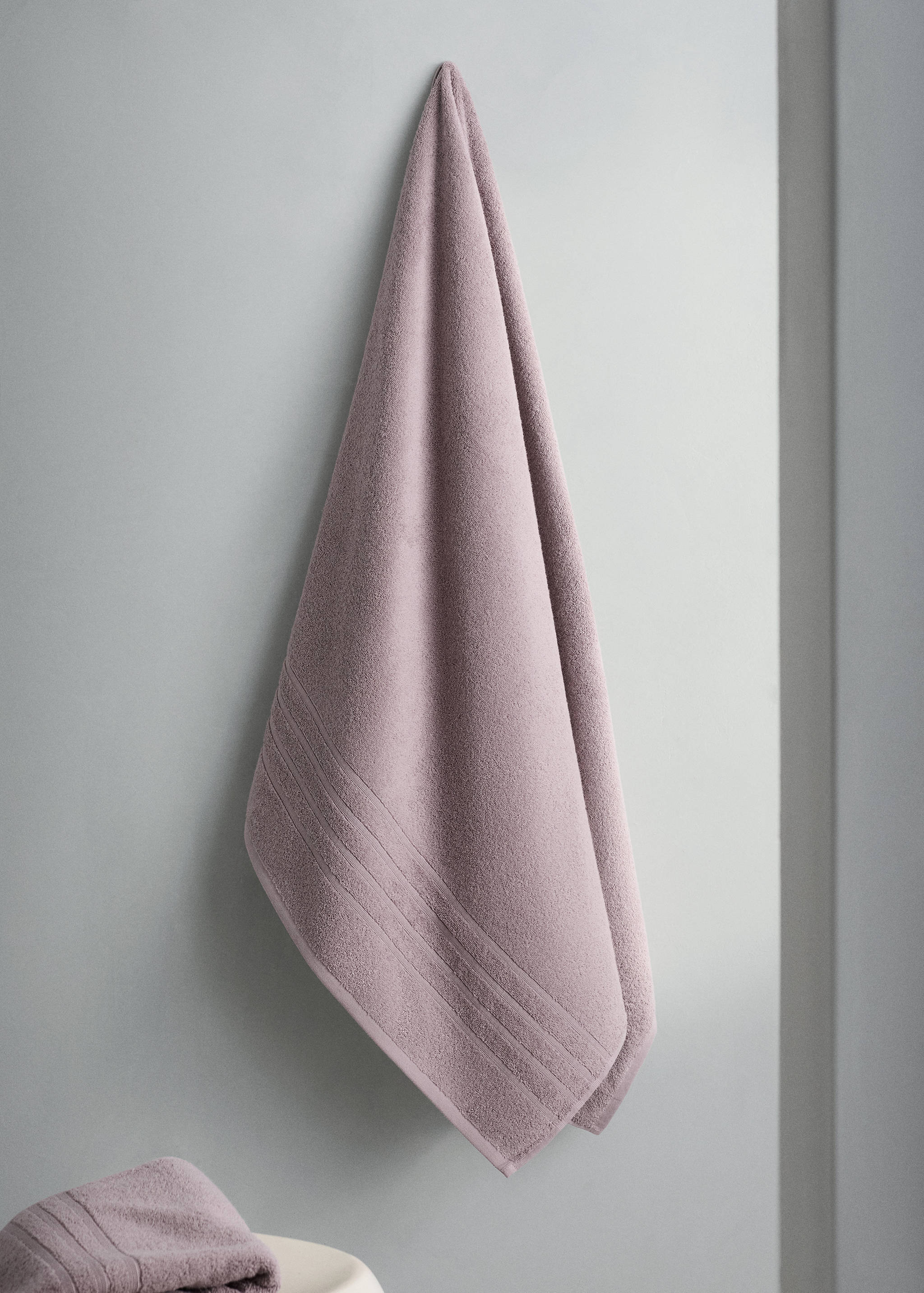 Frottee-Badehandtuch aus Baumwolle - Allgemeine Ansicht