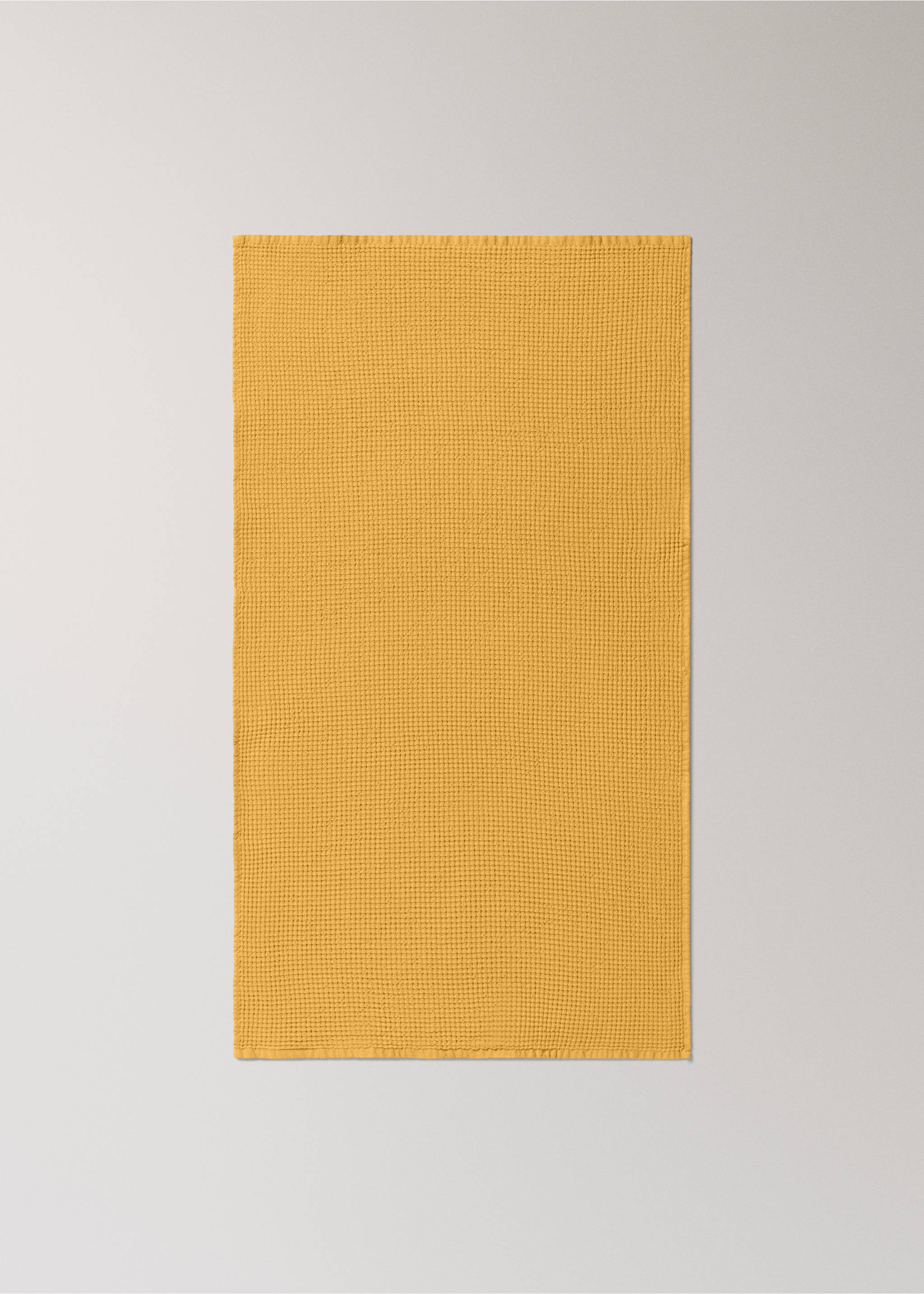 Gastendoekje met wafelstructuur - Detail van het artikel 3, Geel. Ref: 27001596-00.