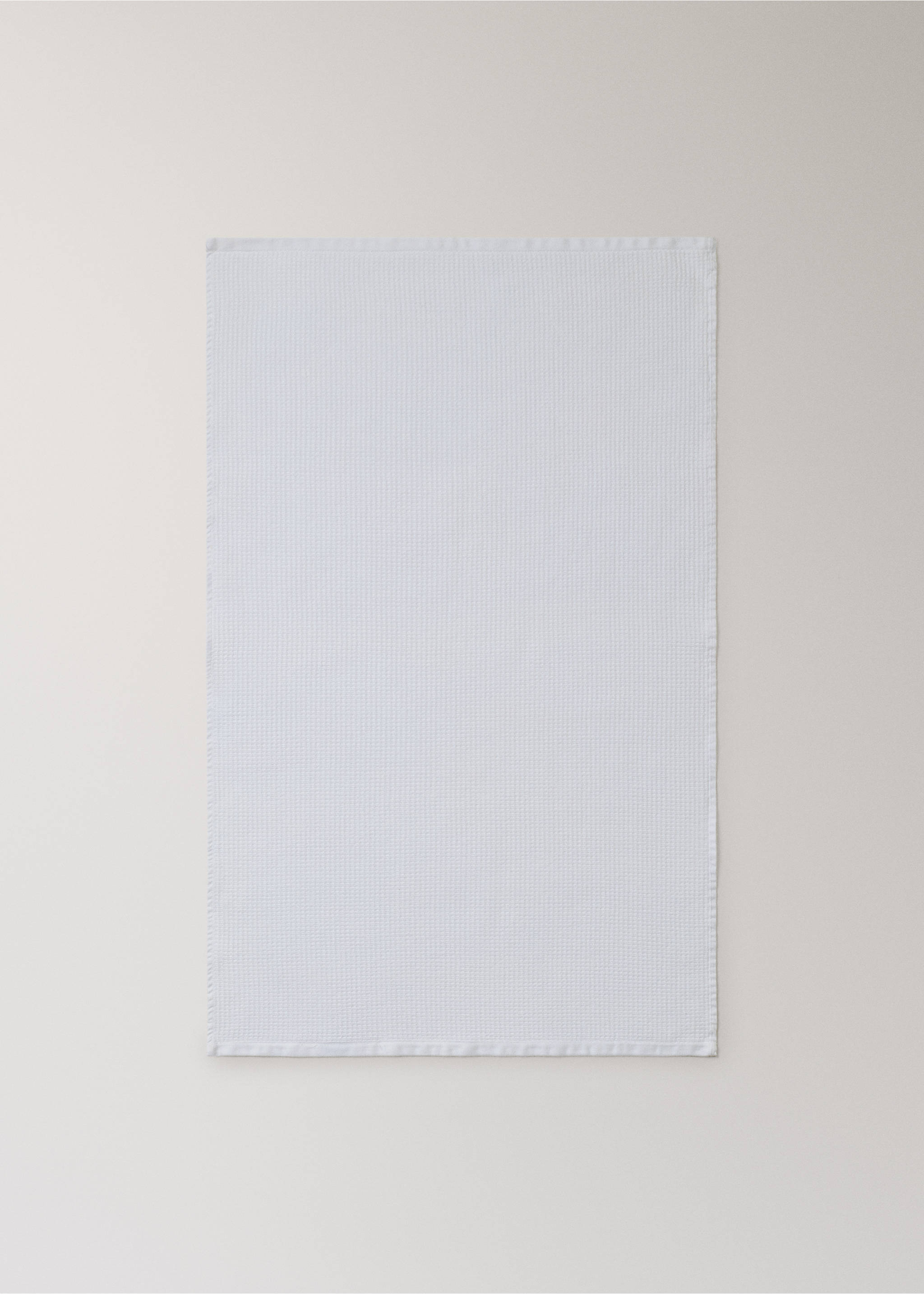 Πετσέτα χεριών βαμβάκι διπλής όψης - Λεπτομέρεια του προϊόντος 3, Υπόλευκο. Ref: 27001603-00.