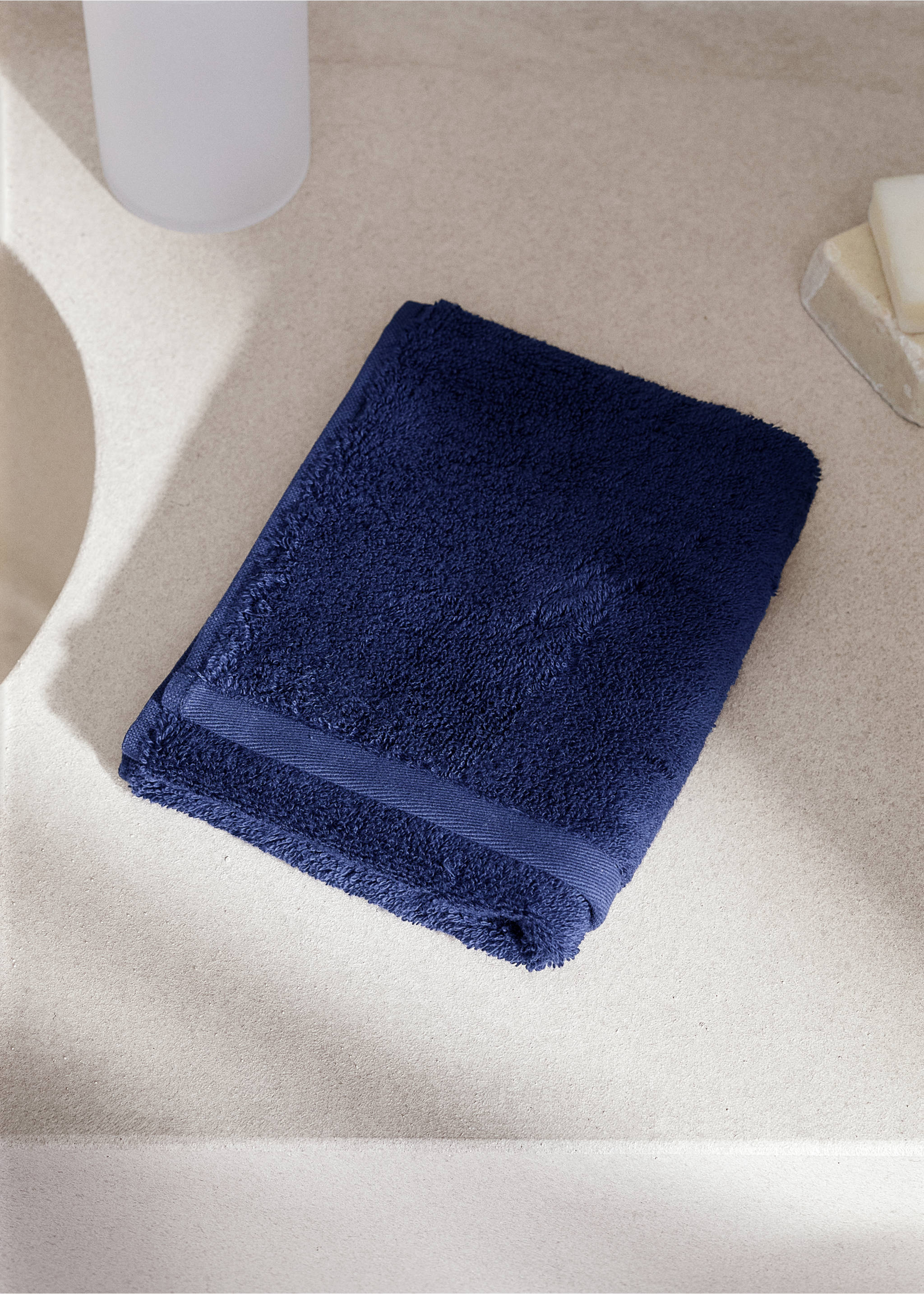 Soft cotton towel - General plane, Navy. Ref: 27001605-00.