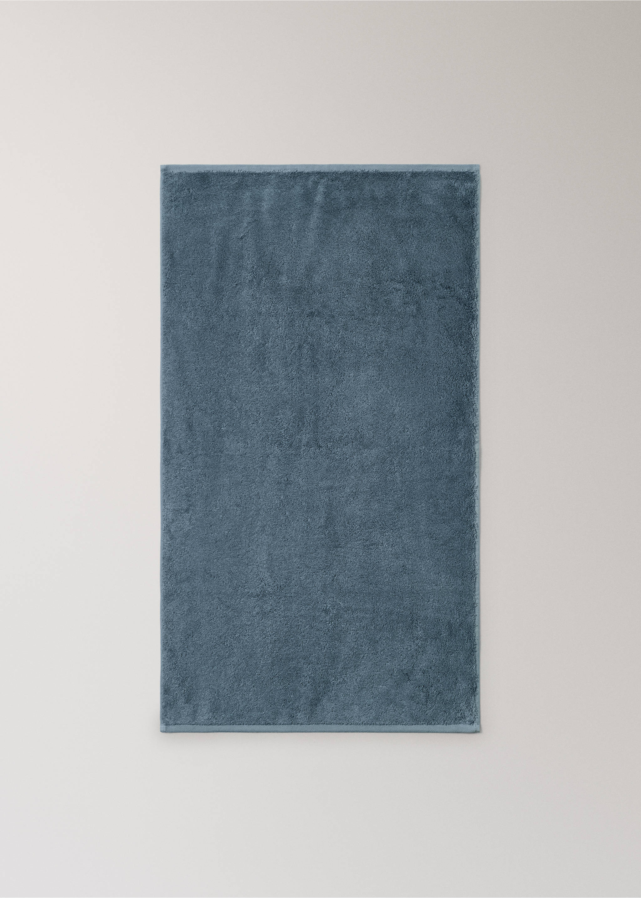 Πετσέτα χεριών από μαλακό βαμβάκι - Λεπτομέρεια του προϊόντος 3, Μπλε Λουλακί. Ref: 27001606-00.