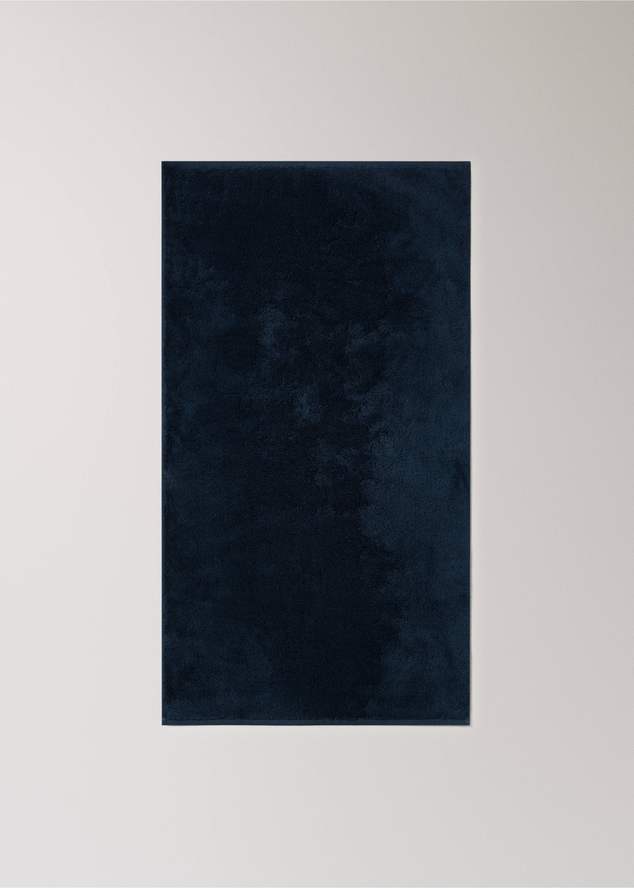 Mekani pamučni mali ručnik - Detalji artikla 3, Mornarsko plava. Ref: 27001606-00.