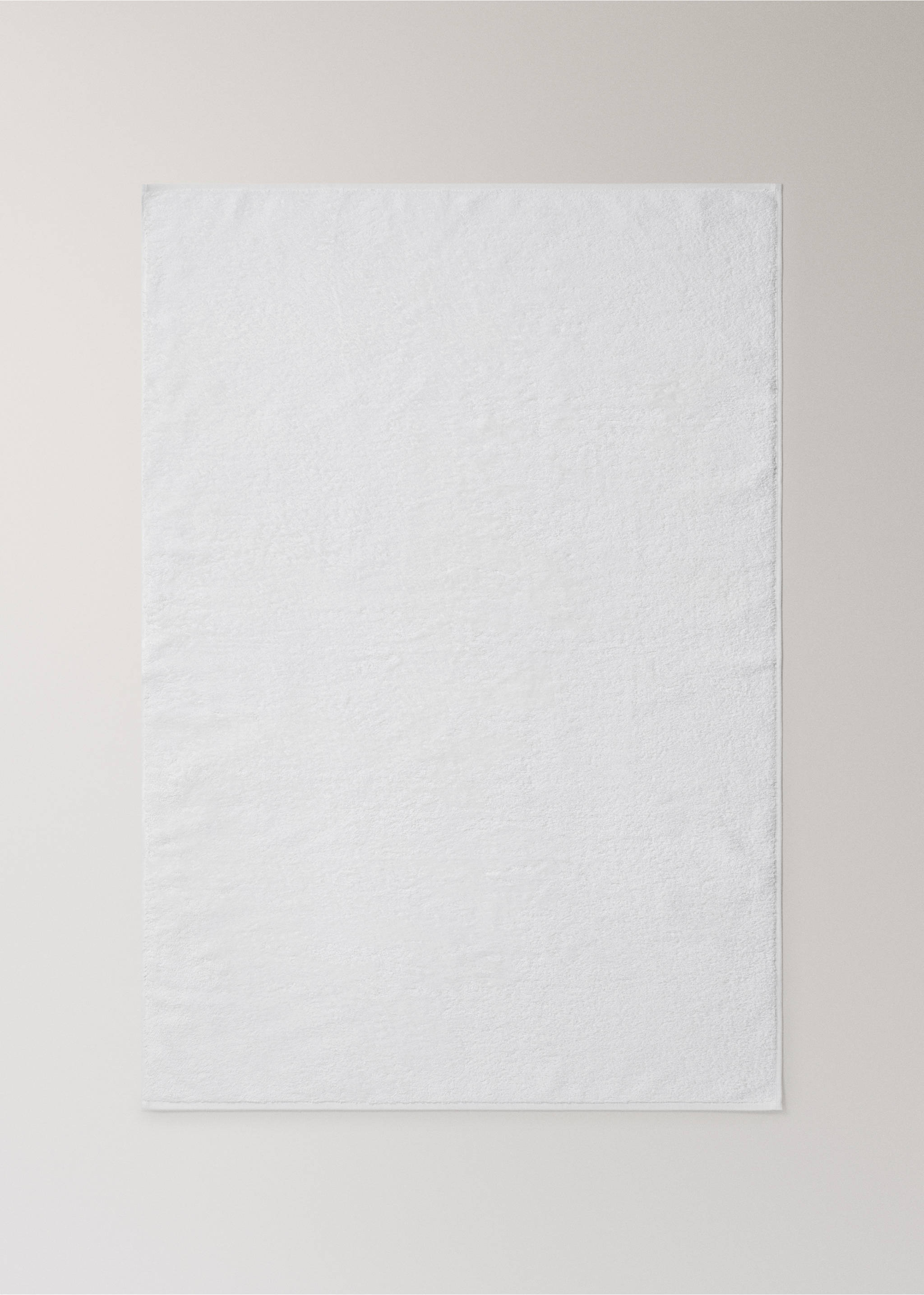 Prosop mare de baie din bumbac moale - Detaliu al articolului 3, Alb. Ref: 27001607-00.