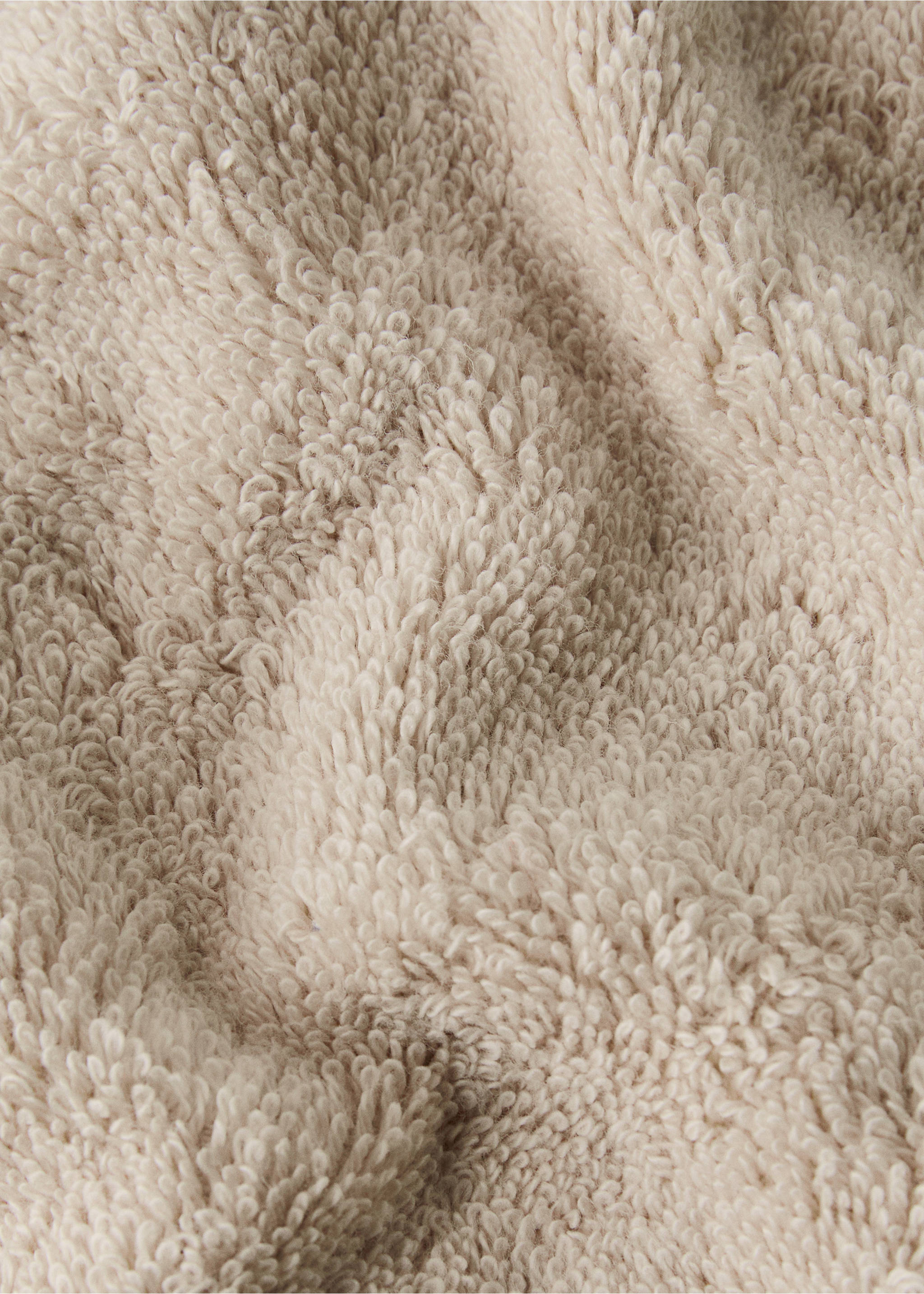 Puha pamut fürdőlepedő - A termék adatai 1, Homok. Ref: 27001608-00.