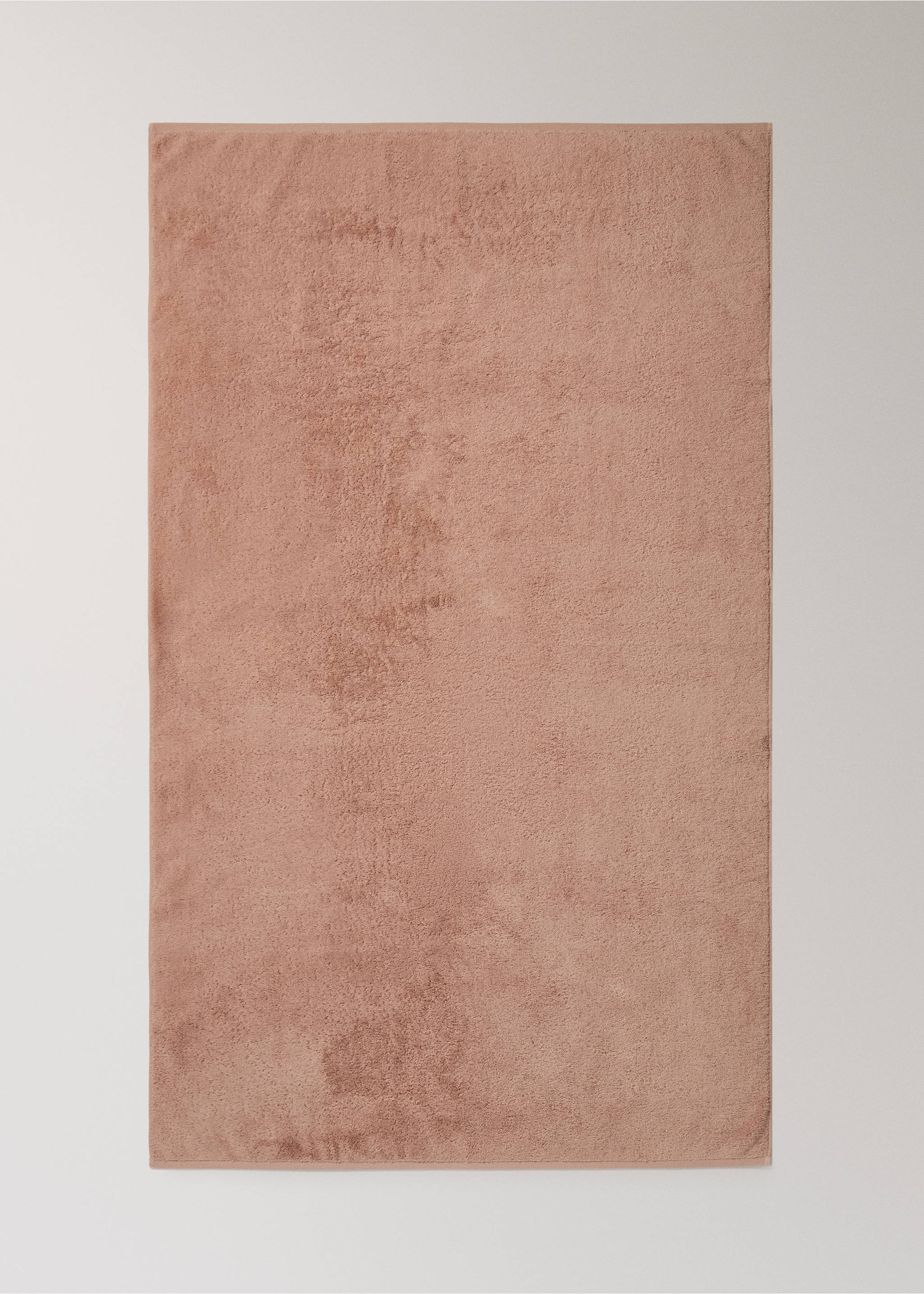 Badetuch aus weicher Baumwolle - Detail des Artikels 3, Pfirsich. Ref: 27001608-00.