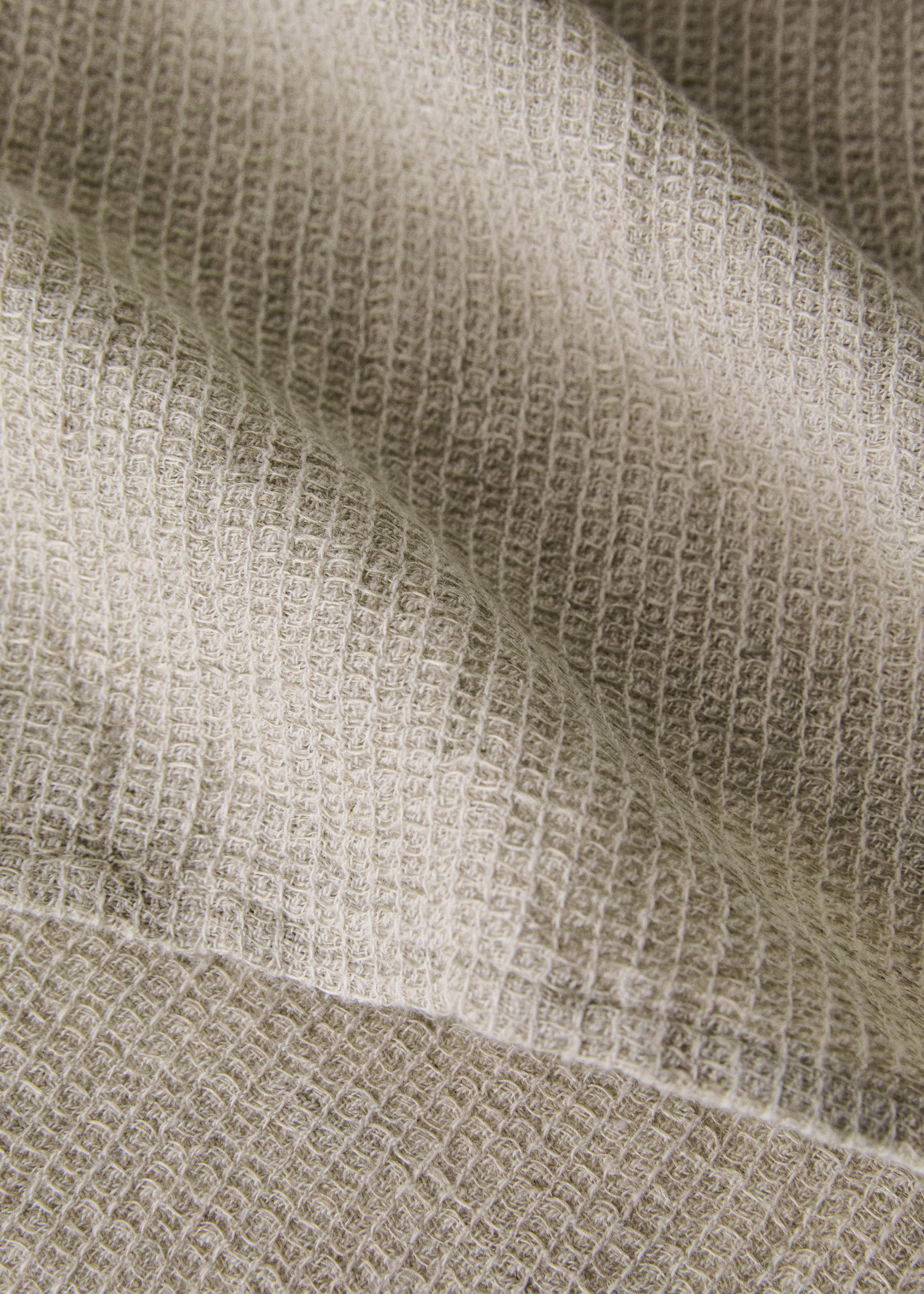 Serviette toilette à mini tissage gaufré - Détail de l'article 1