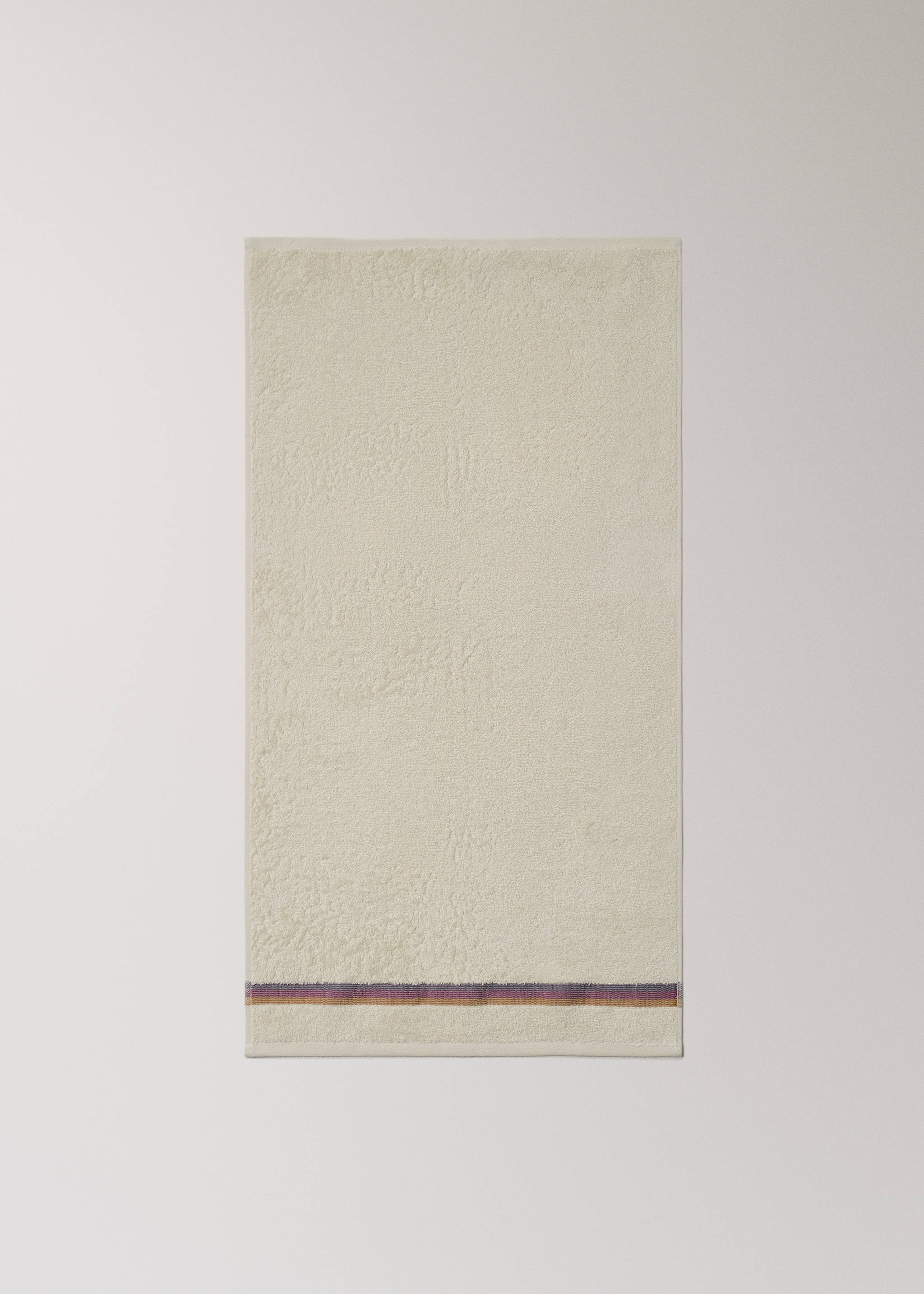 Serviette toilette à bordure rayée - Détail de l'article 3