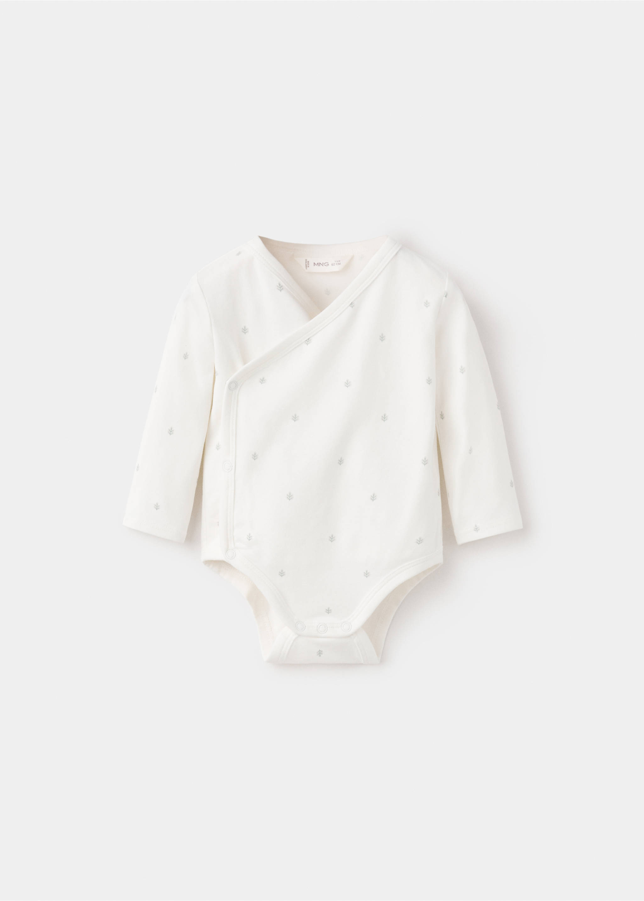 Body algodón estampado - Artículo sin modelo, Blanco roto. Ref: 27002006-00.